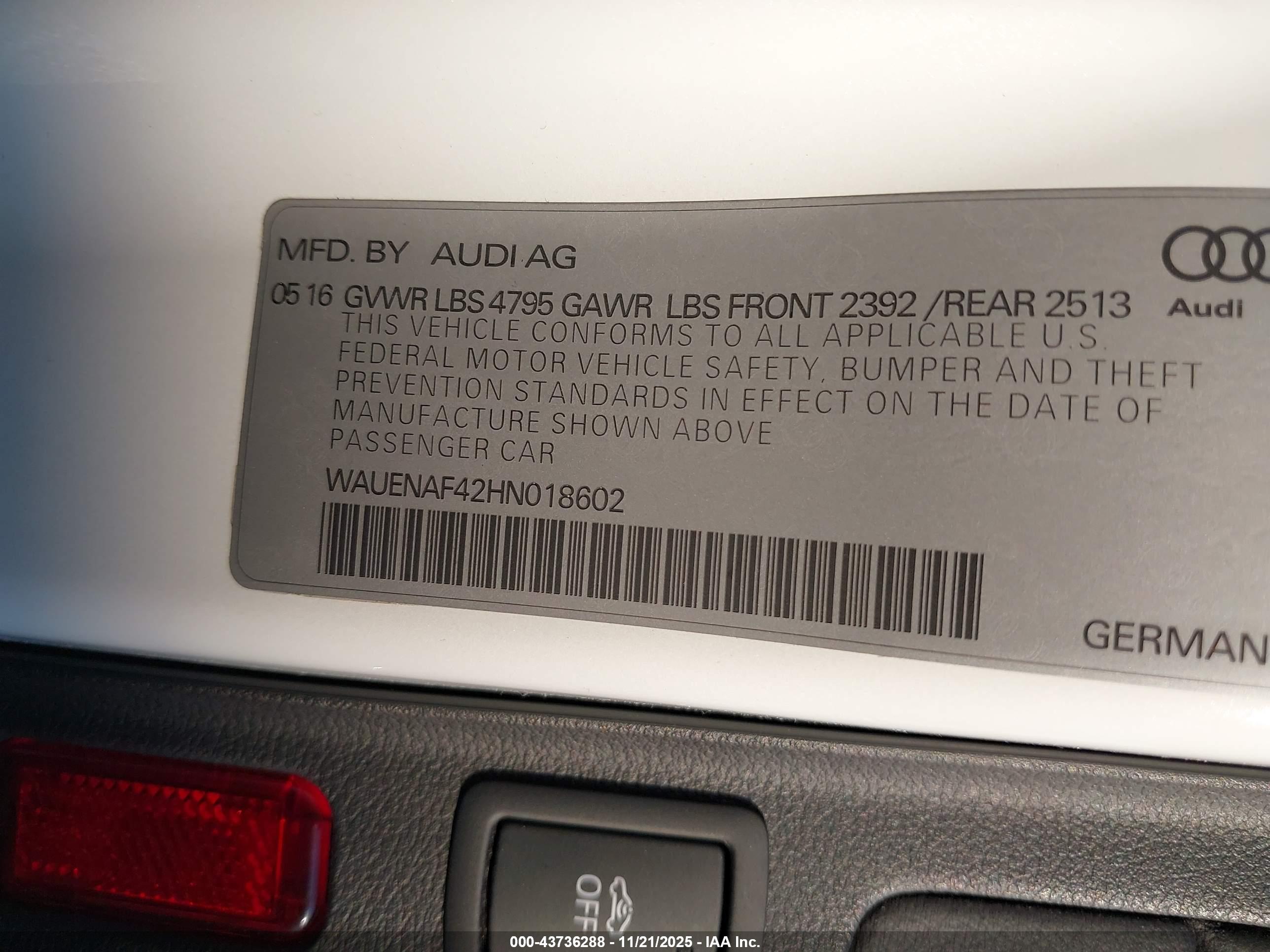 AUDI A4 image 9