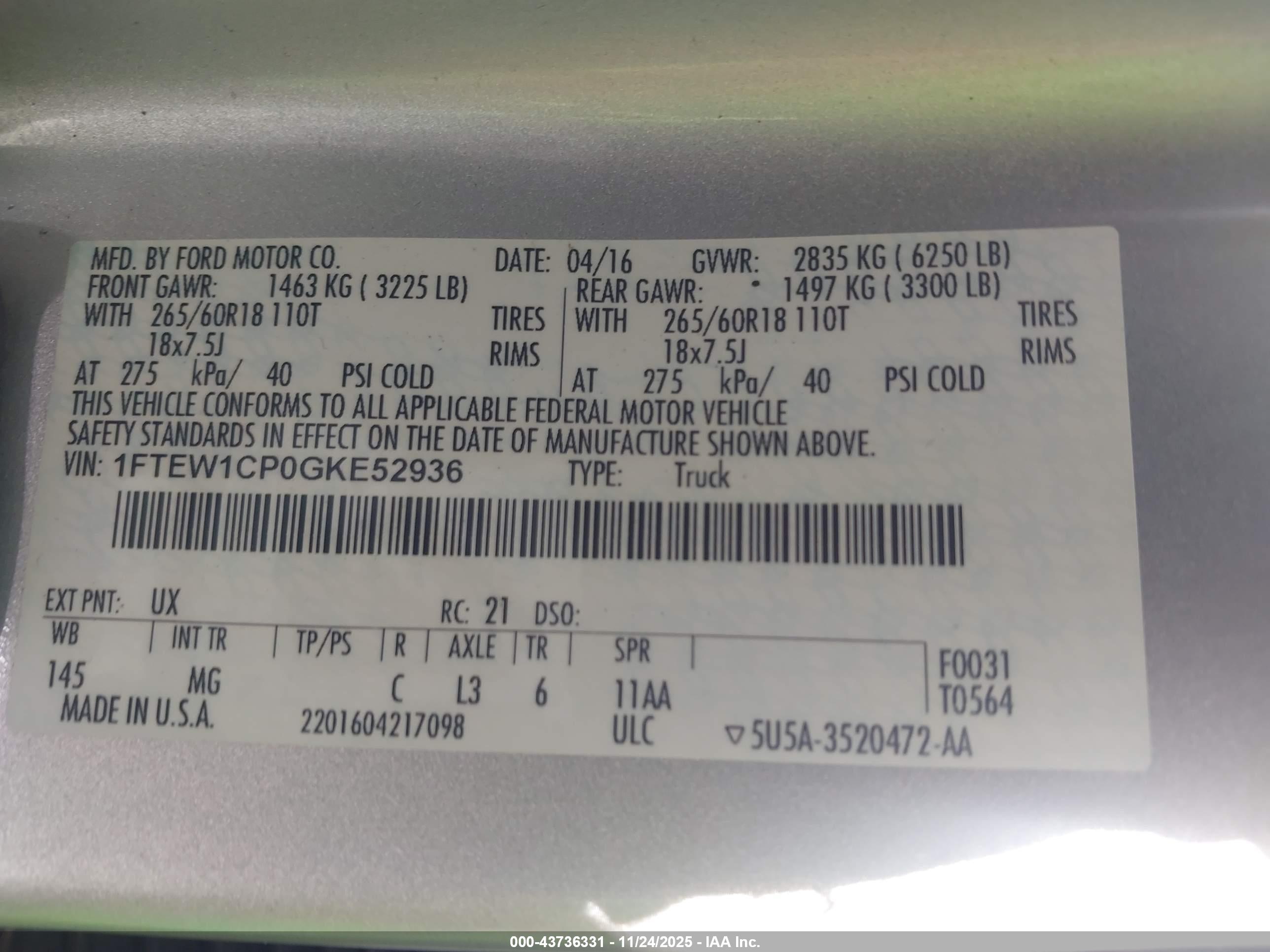 FORD F-150 image 9