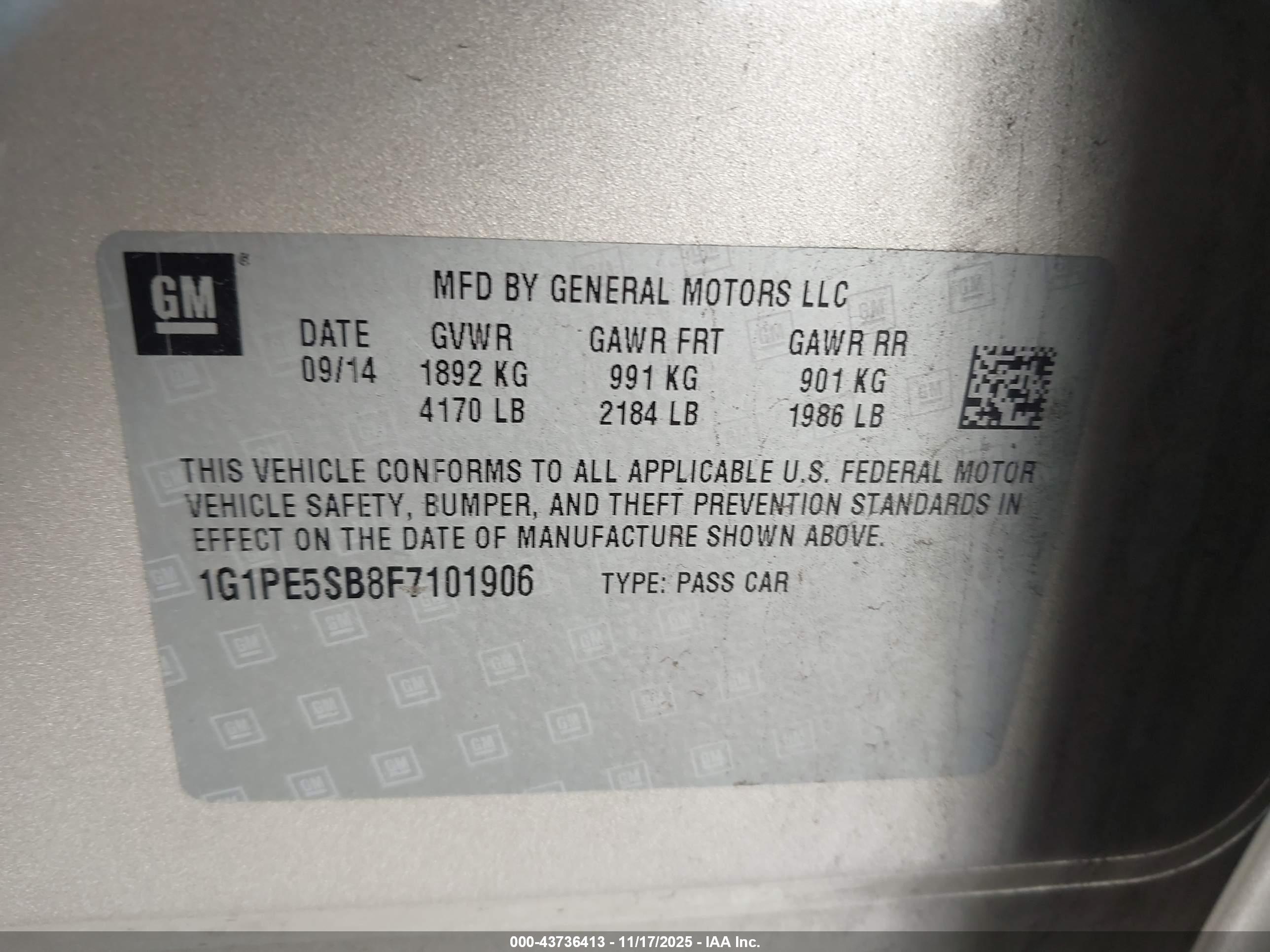 CHEVROLET CRUZE image 9