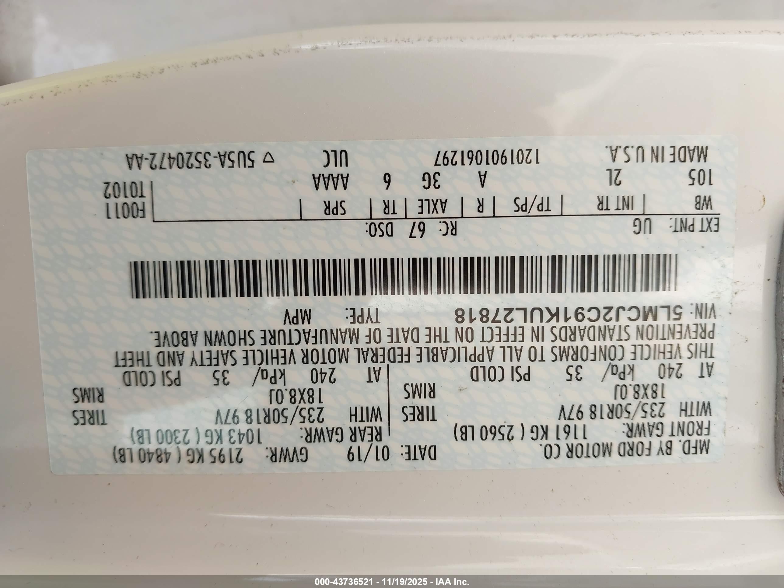 LINCOLN MKC image 9