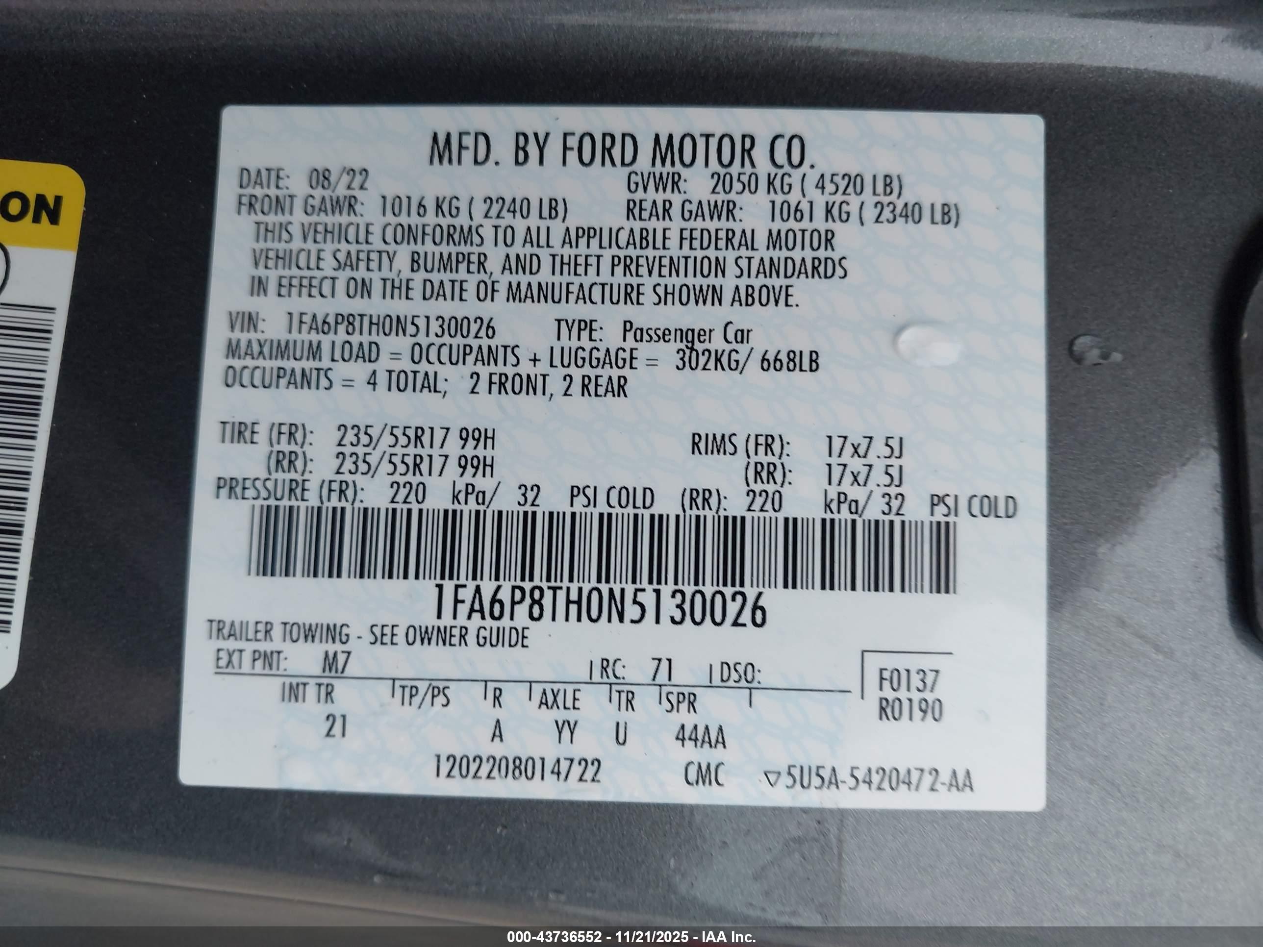 FORD MUSTANG image 9