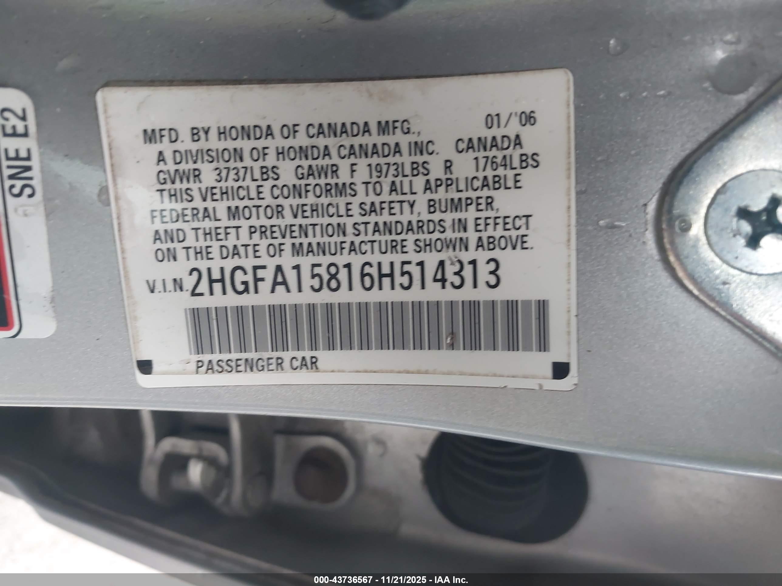 HONDA CIVIC image 9