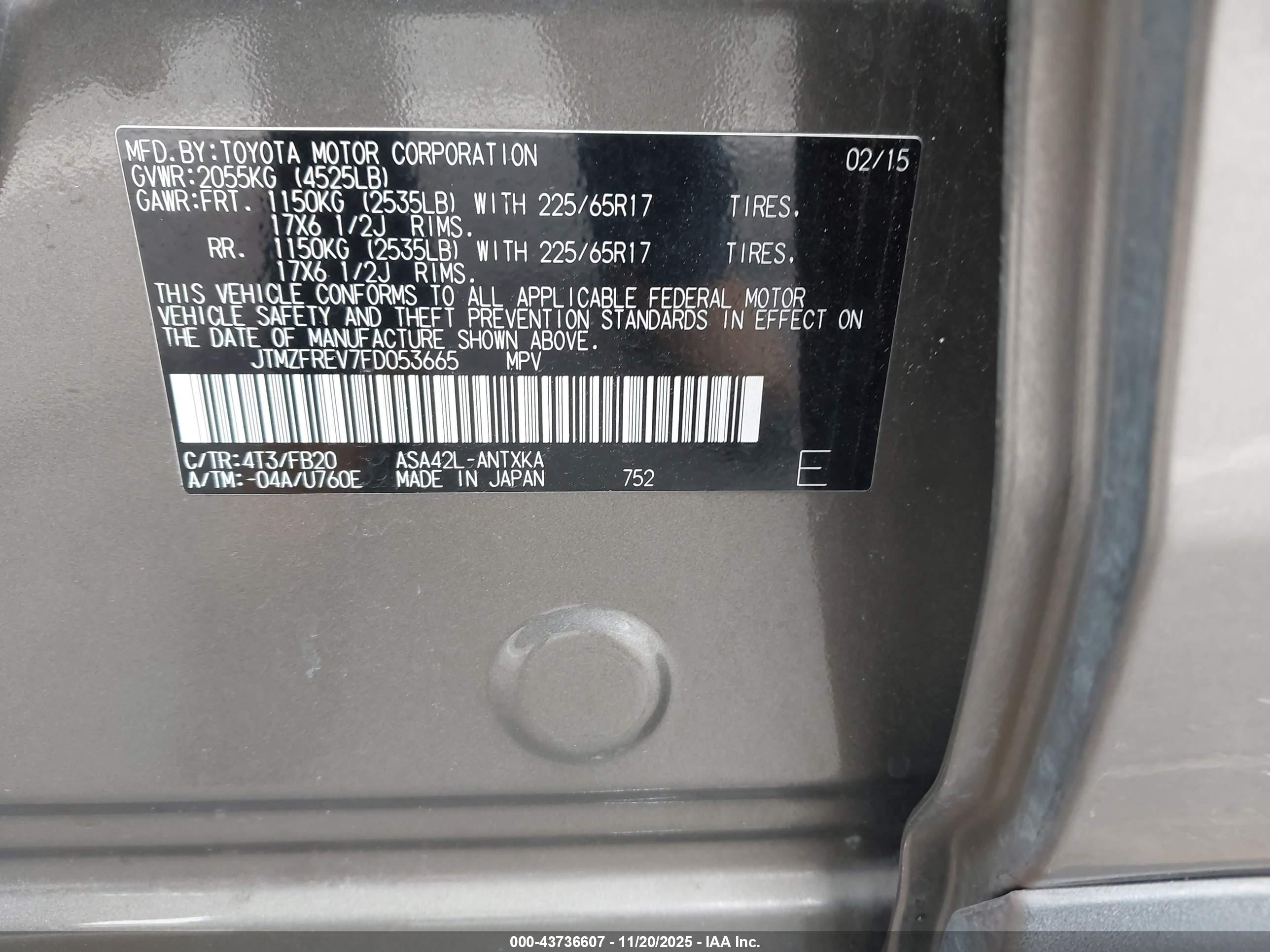 TOYOTA RAV4 image 9
