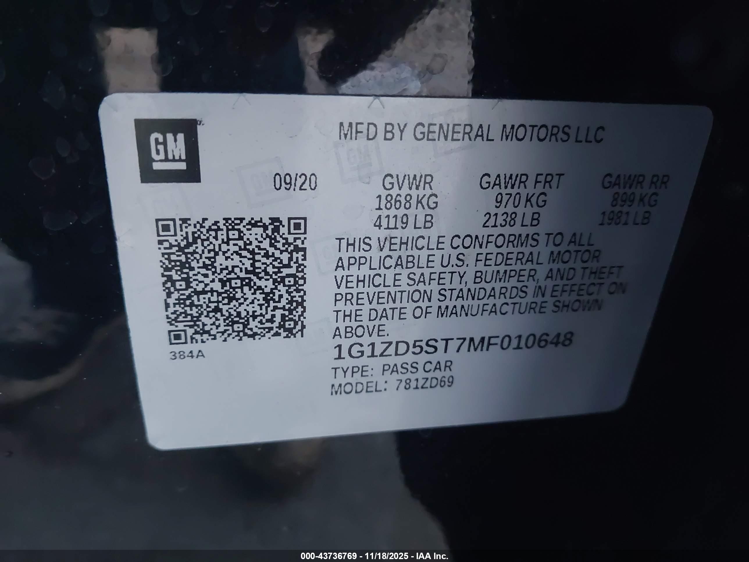 CHEVROLET MALIBU image 9