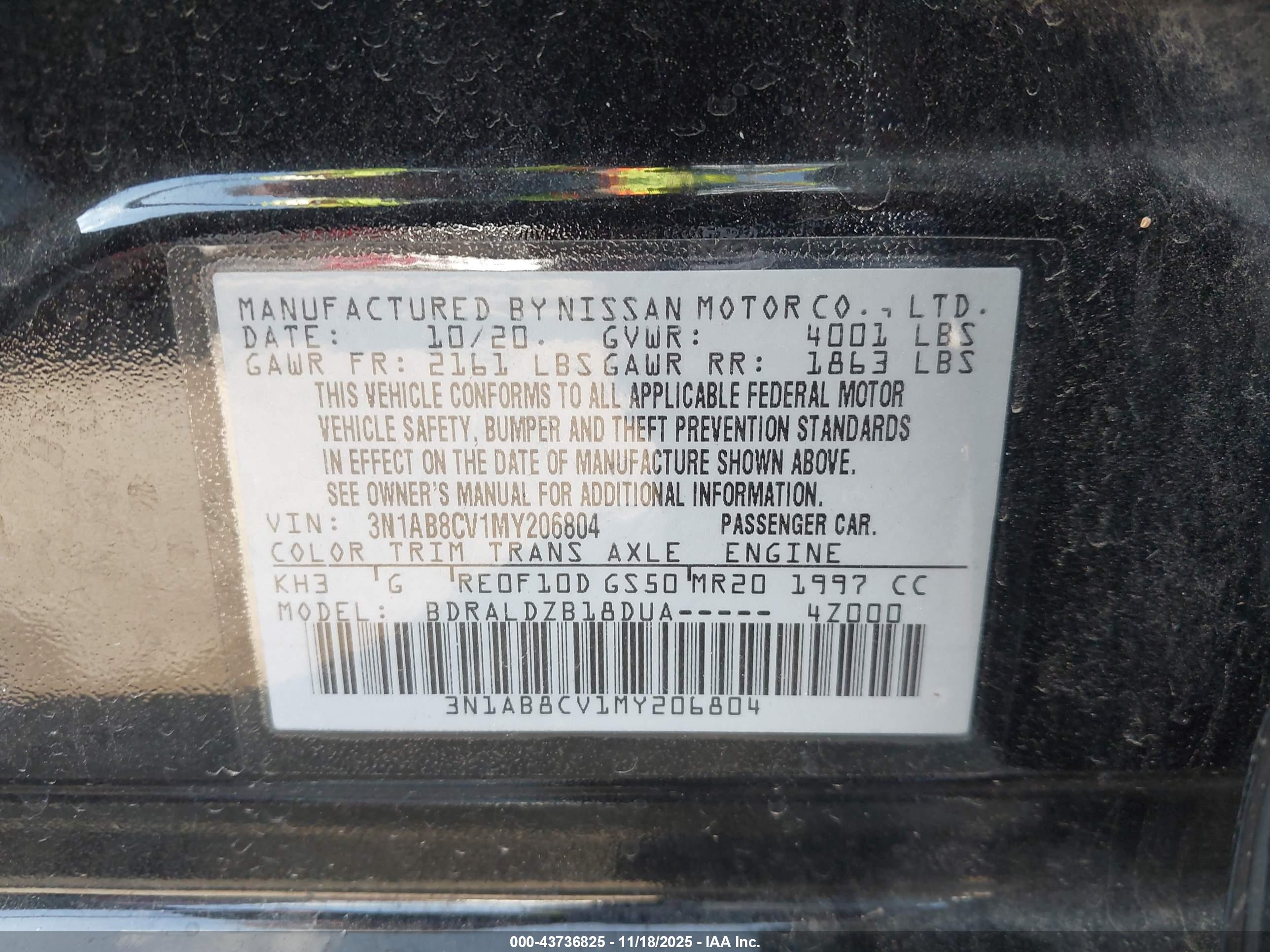 NISSAN SENTRA image 9