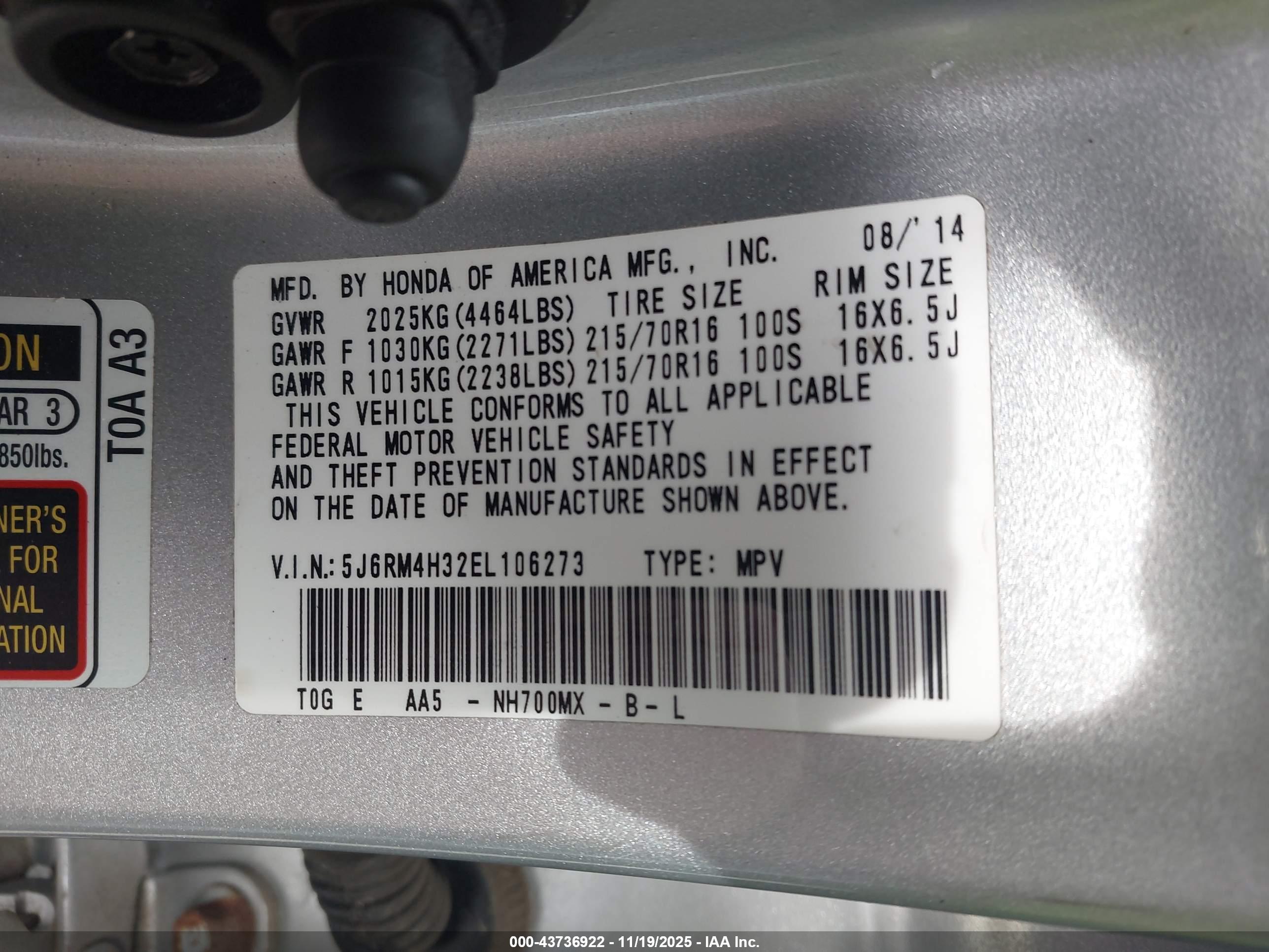HONDA CR-V image 9