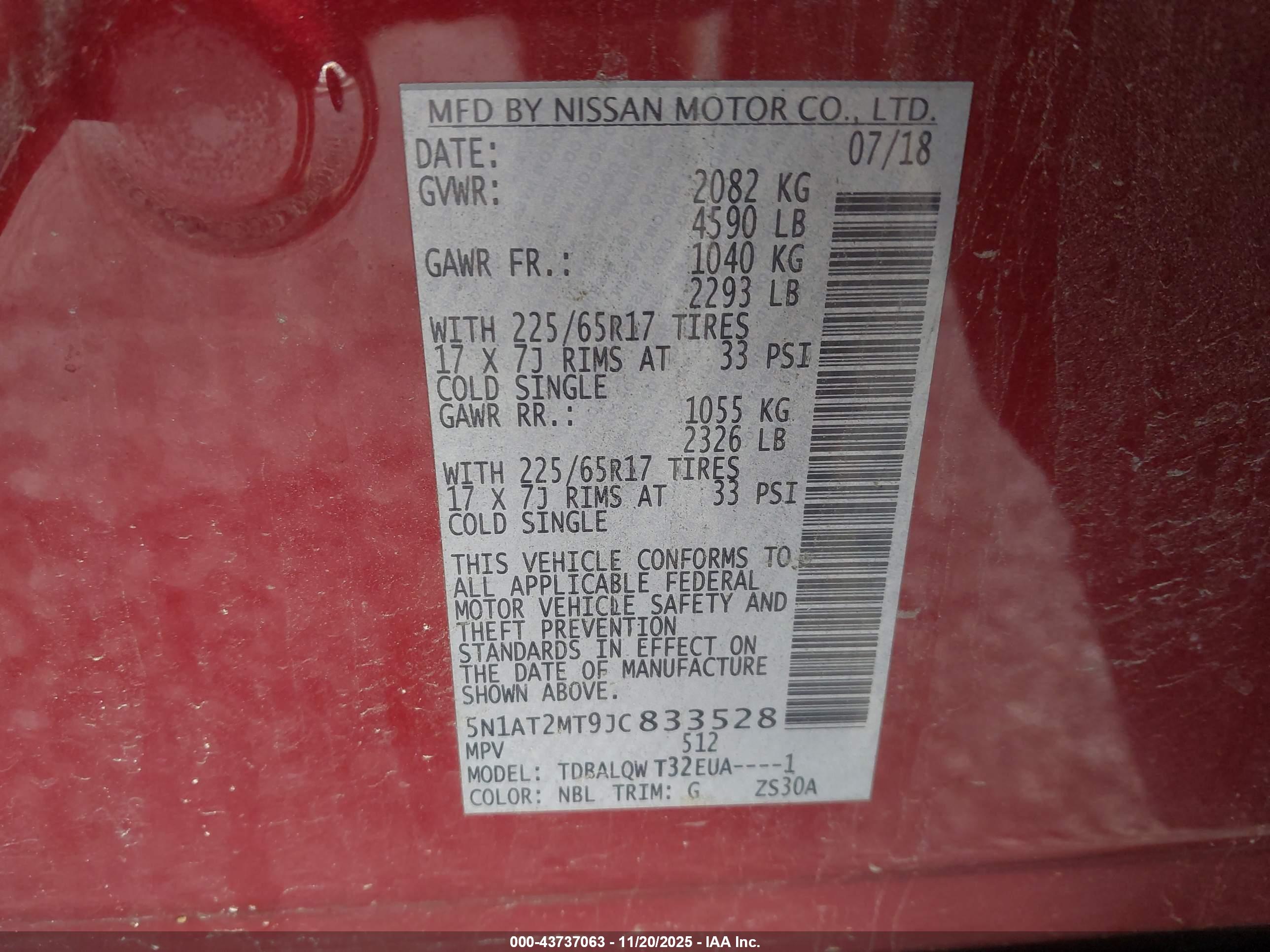NISSAN ROGUE image 9