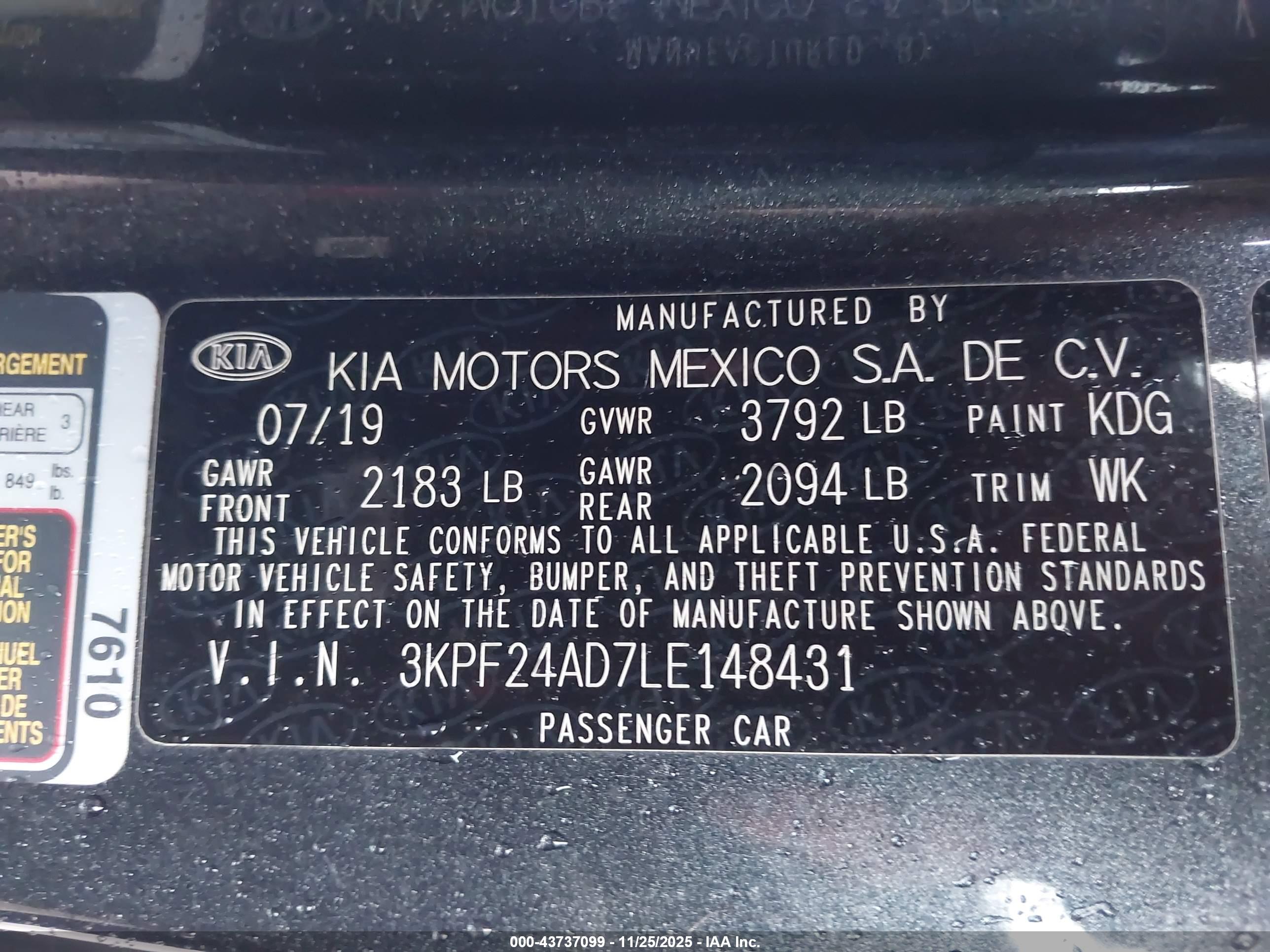 KIA FORTE image 9