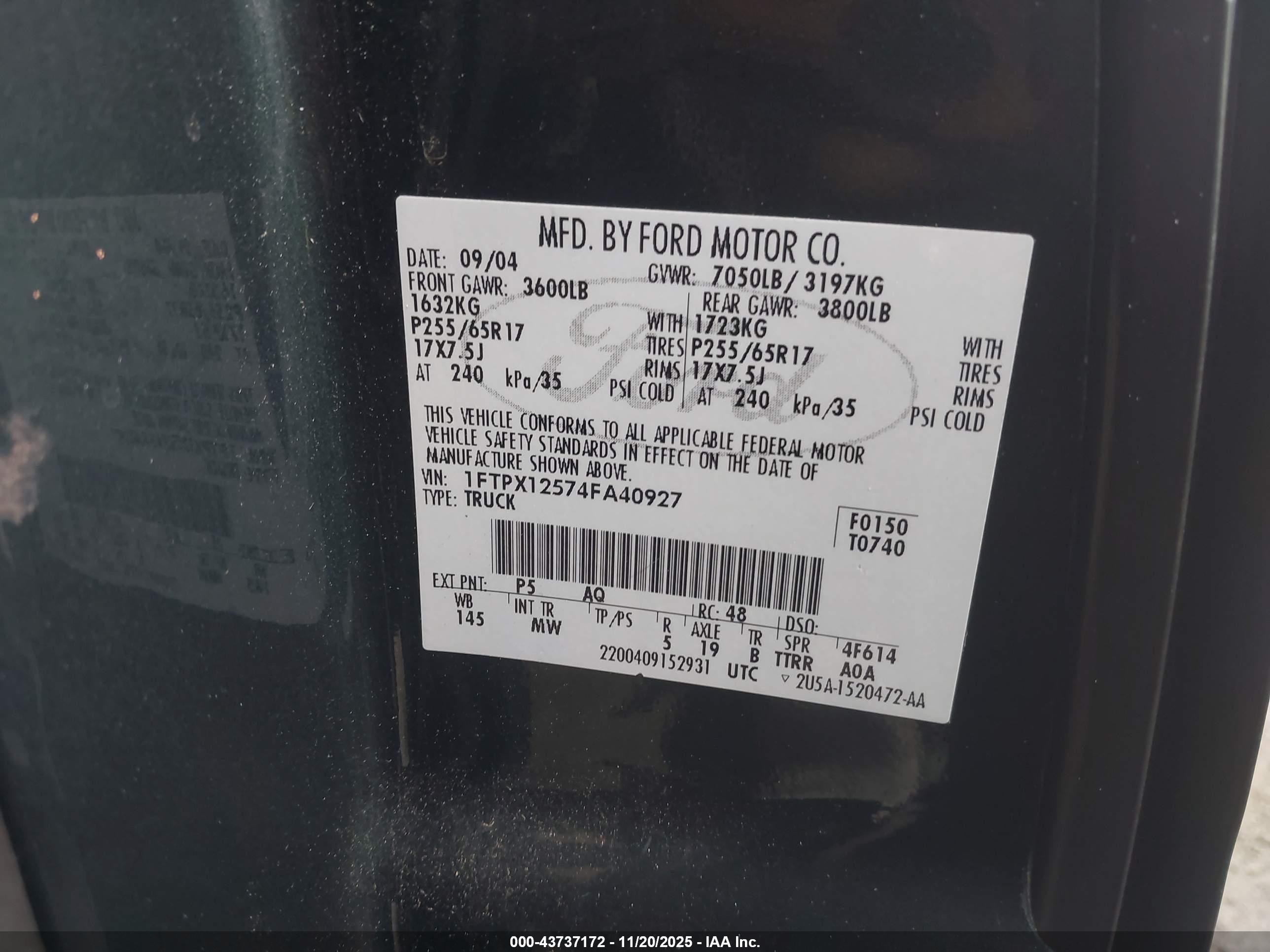 FORD F-150 image 9