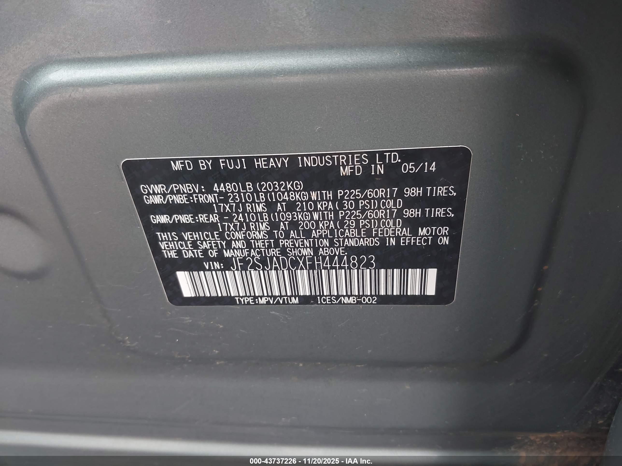 SUBARU FORESTER image 9