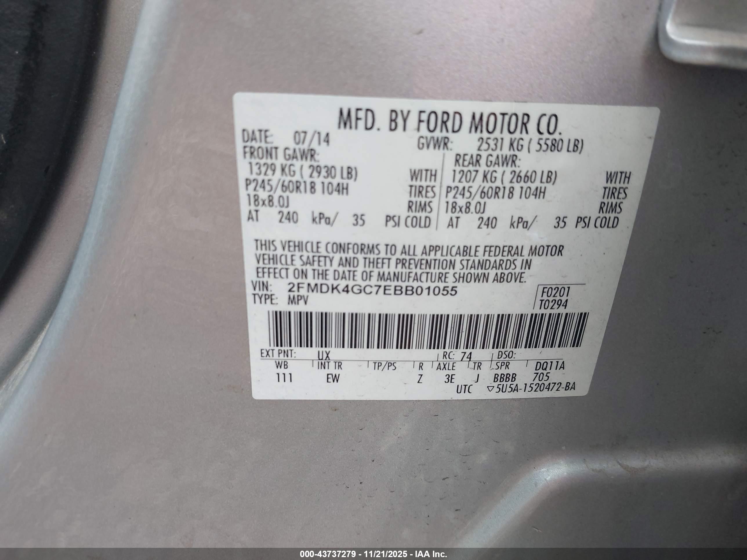 FORD EDGE image 9