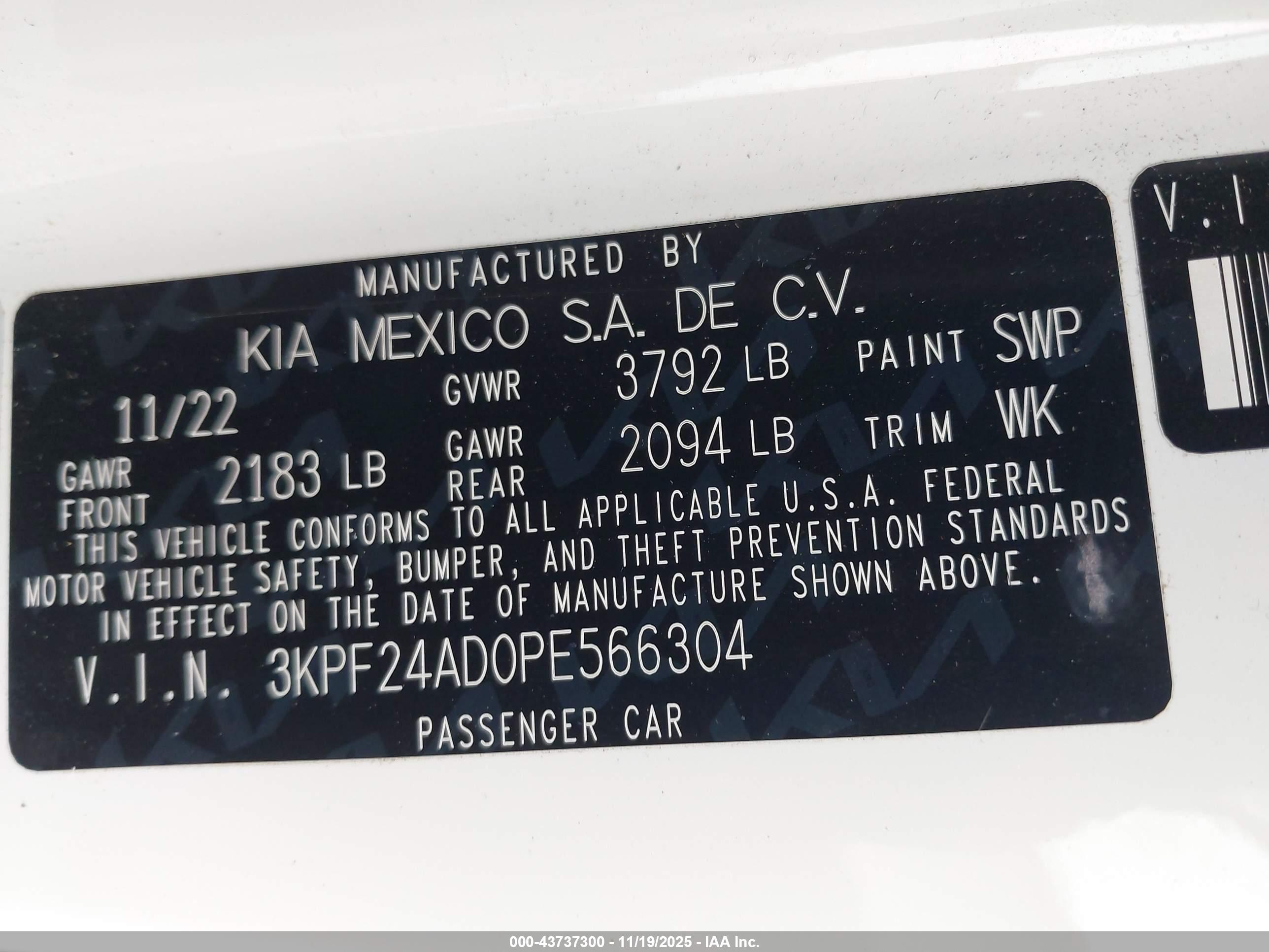 KIA FORTE image 9