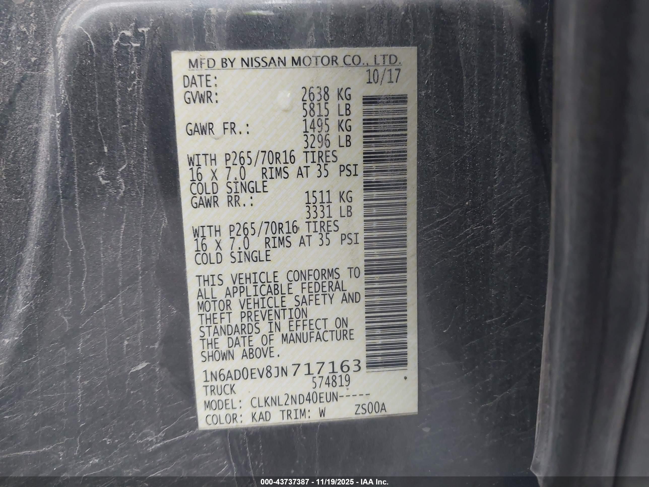 NISSAN FRONTIER image 9