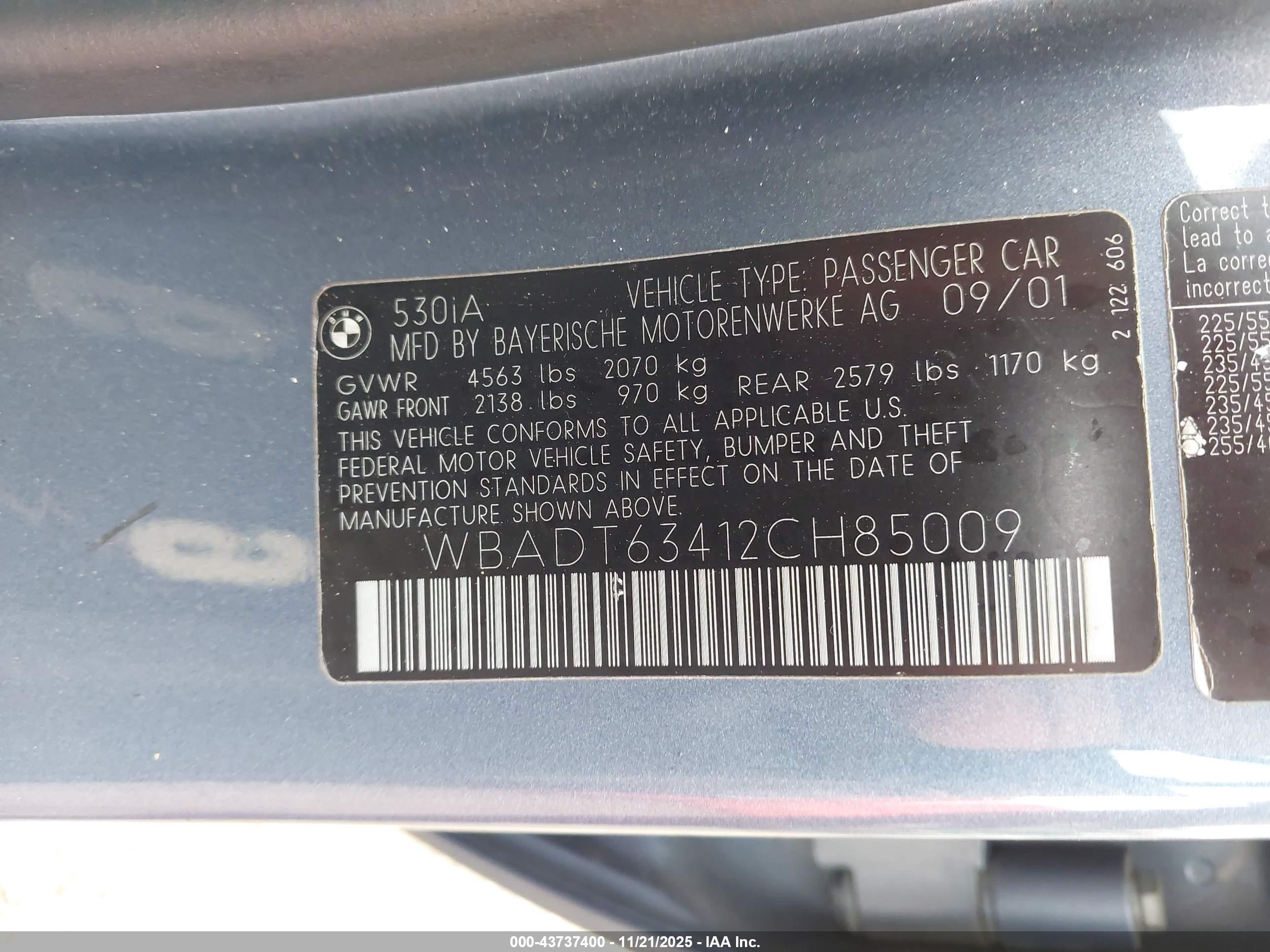BMW 530IA image 9