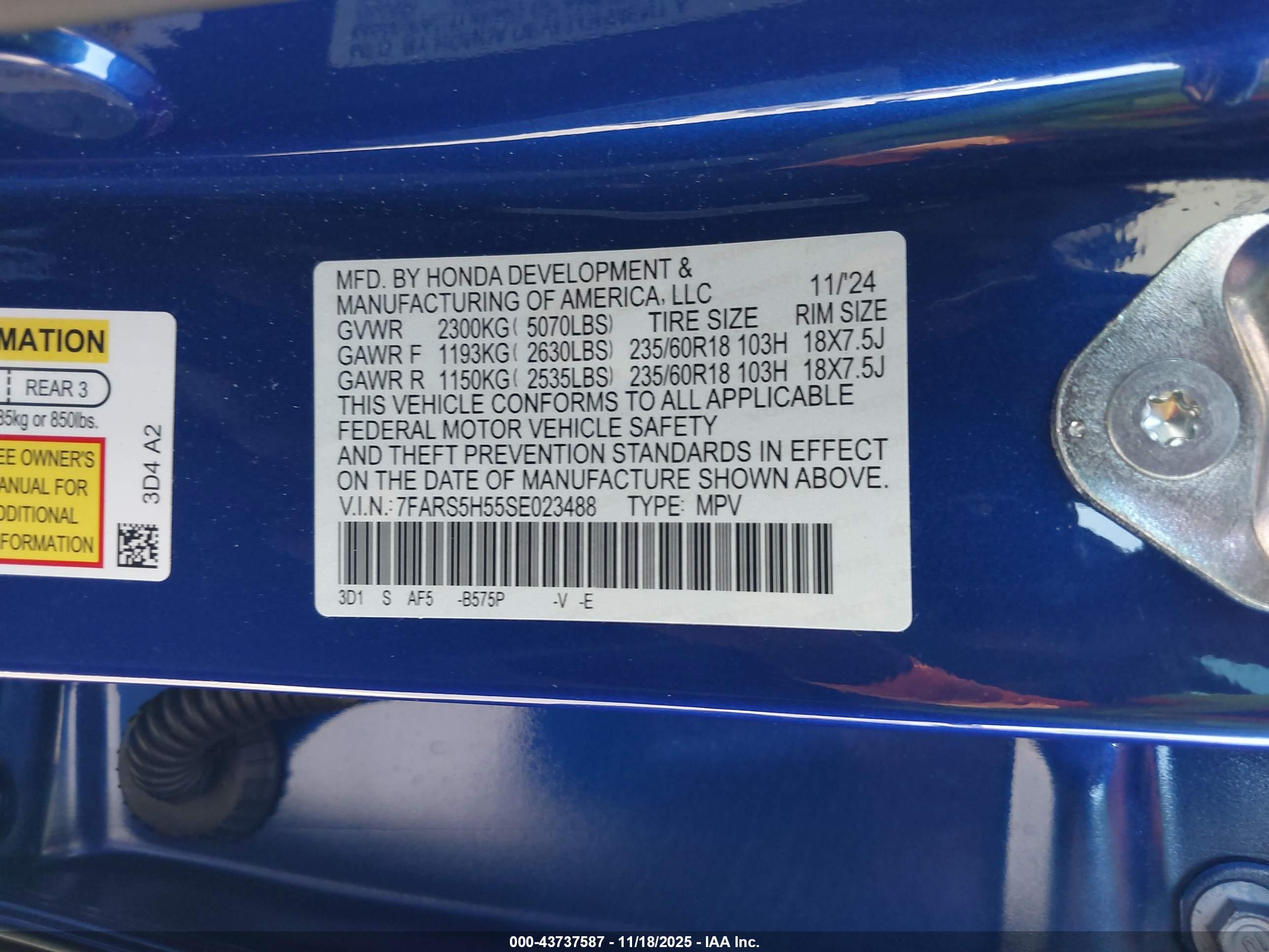 HONDA CR-V image 9