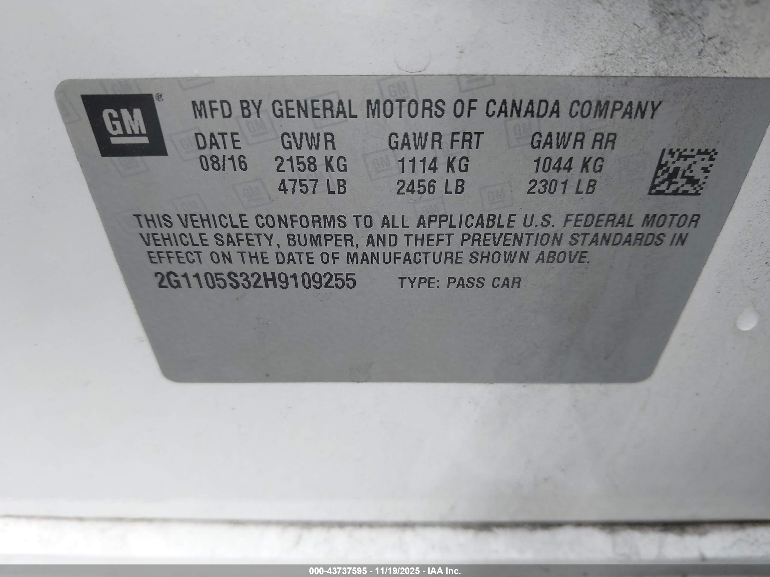 CHEVROLET IMPALA image 9