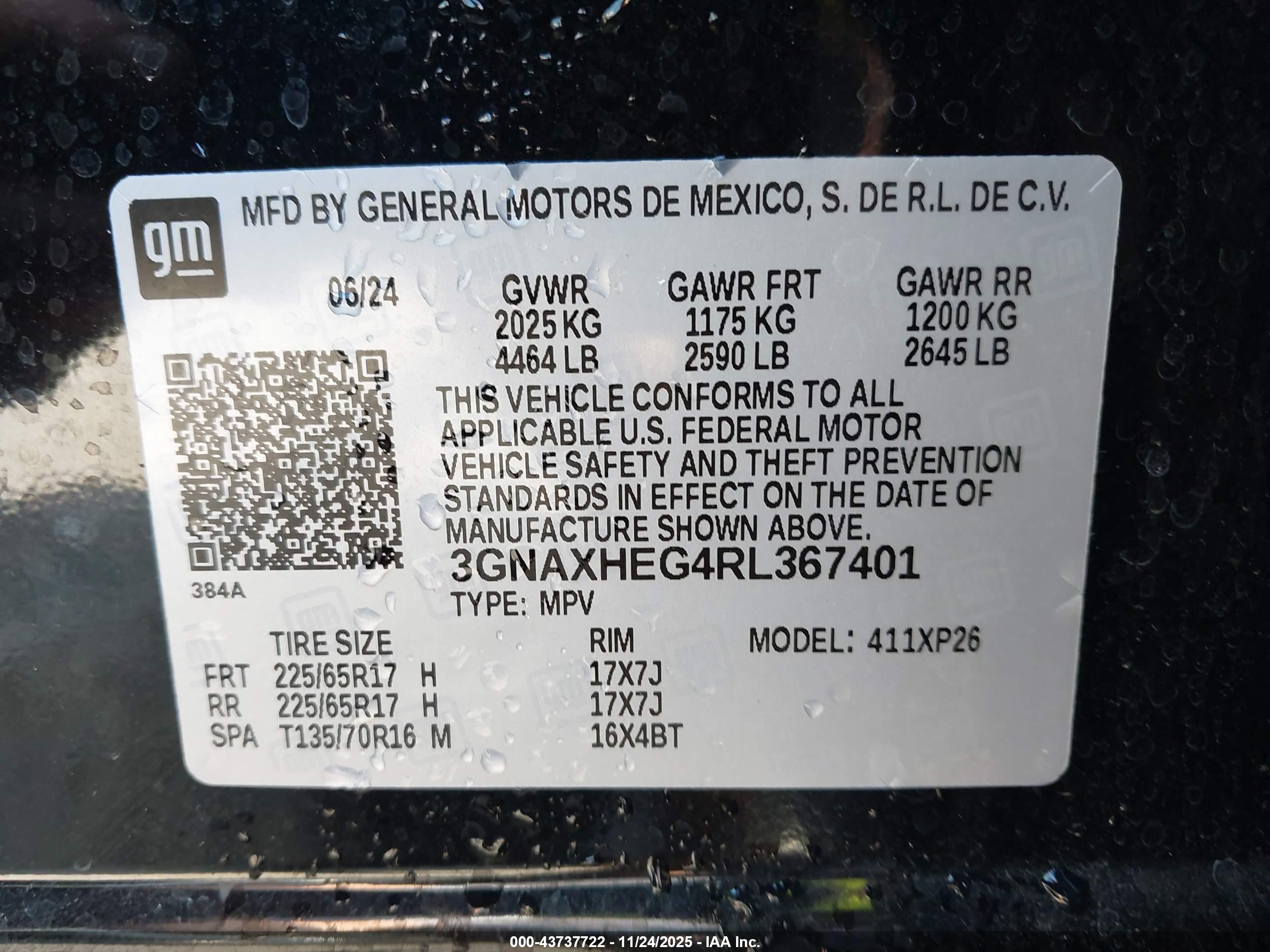 CHEVROLET EQUINOX image 9