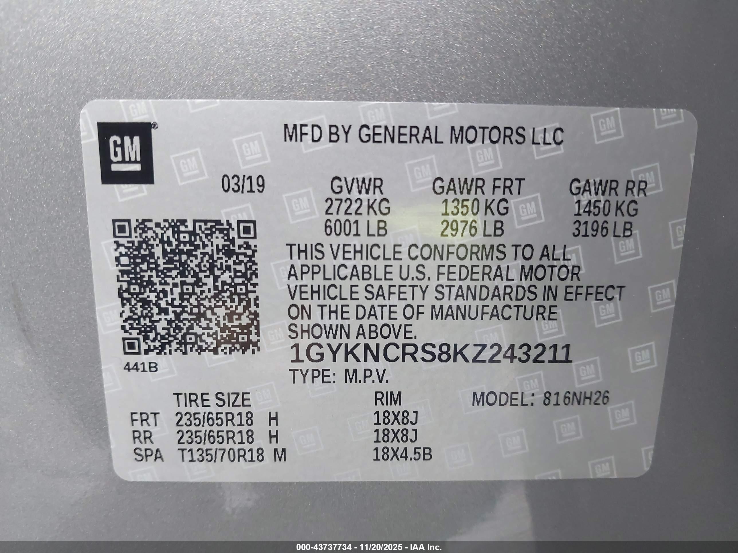 CADILLAC XT5 image 9