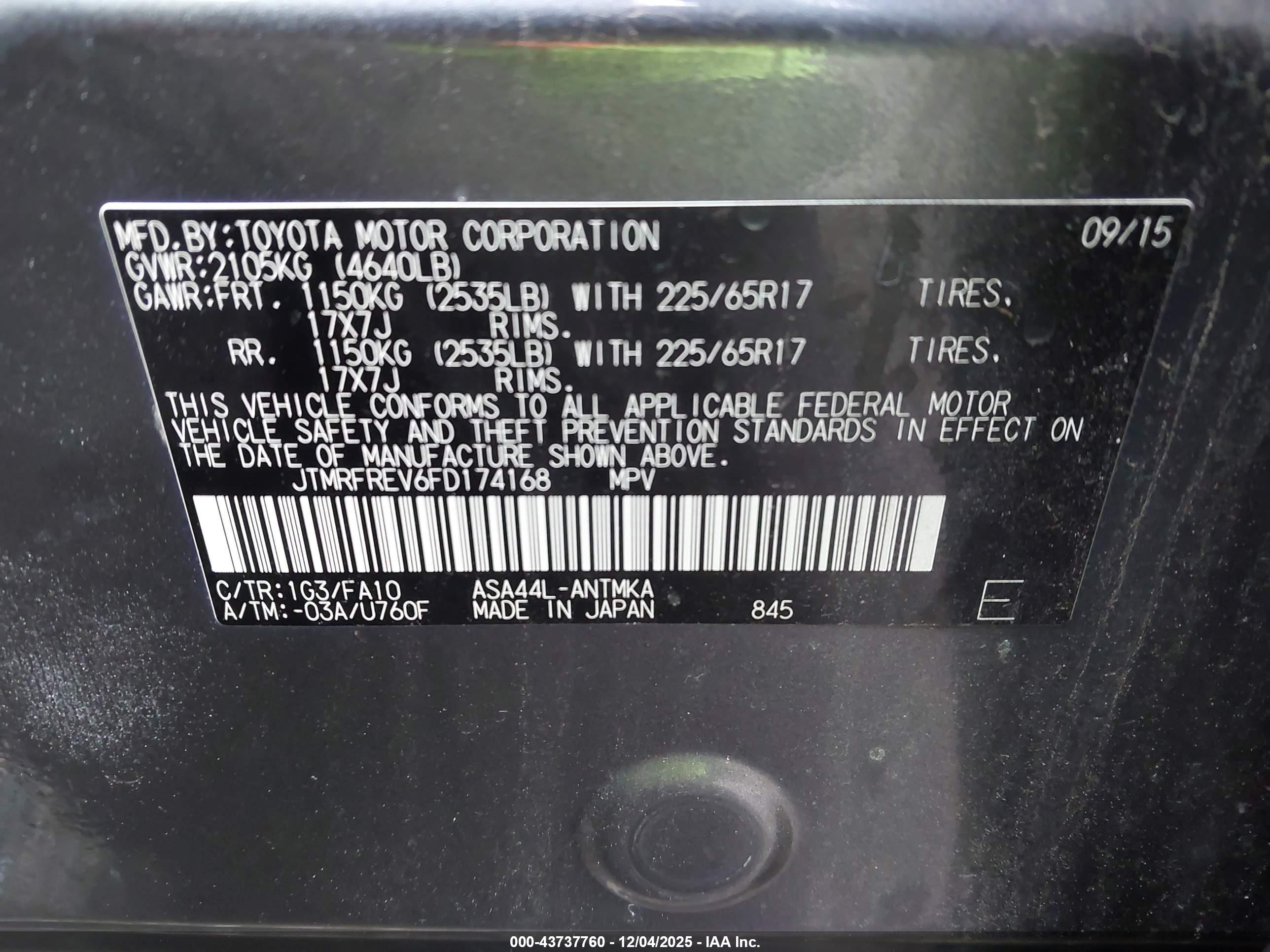 TOYOTA RAV4 image 9