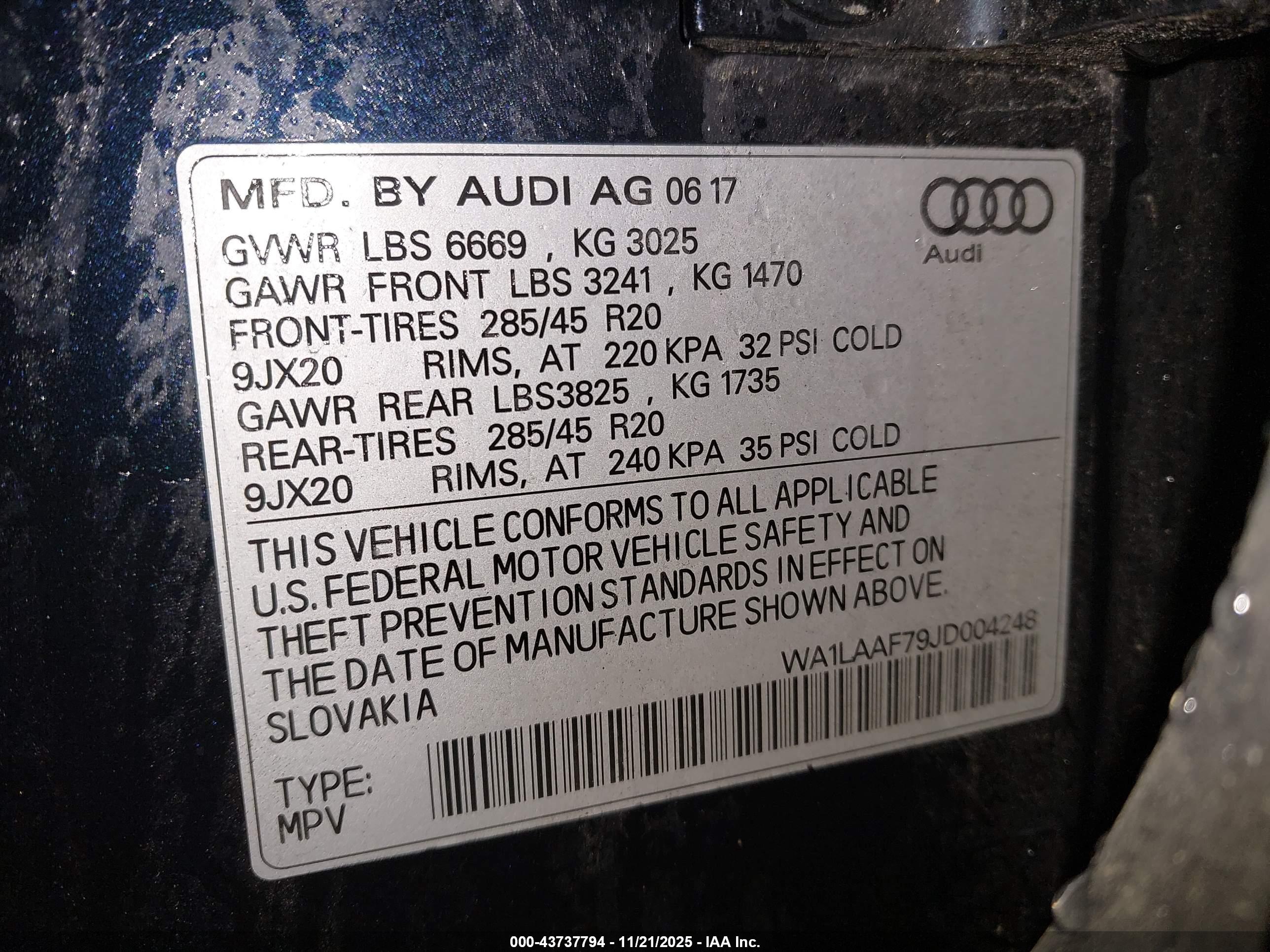 AUDI Q7 image 9
