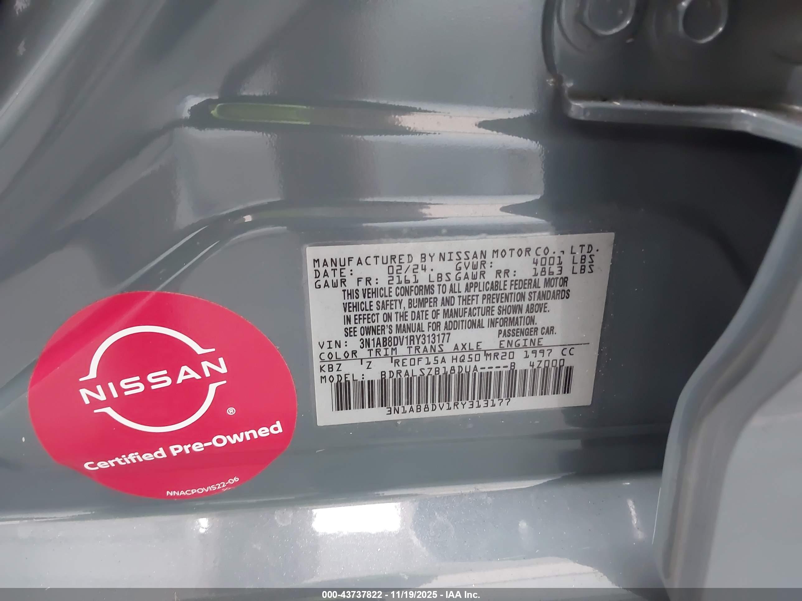 NISSAN SENTRA image 9