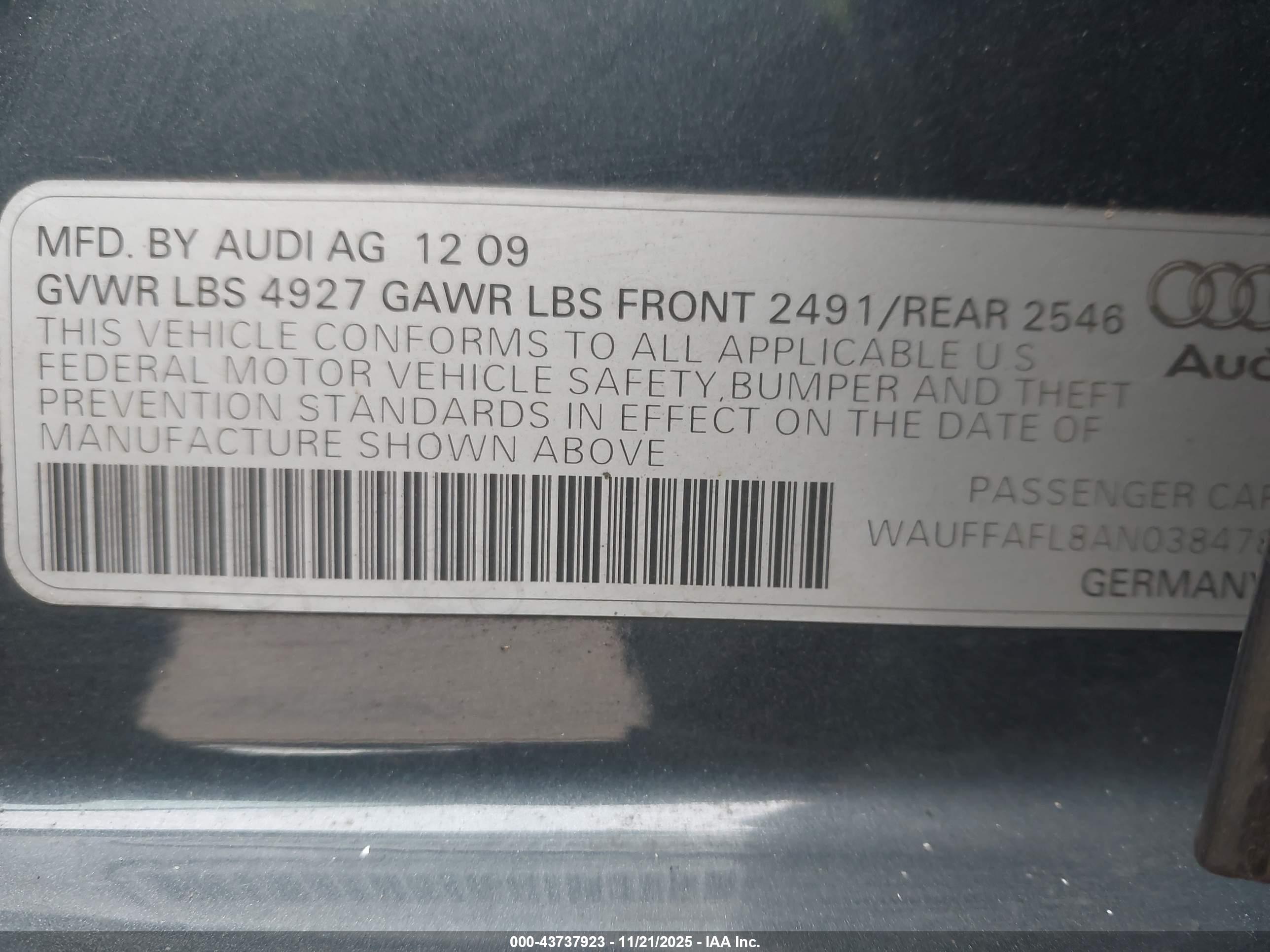 AUDI A4 image 9