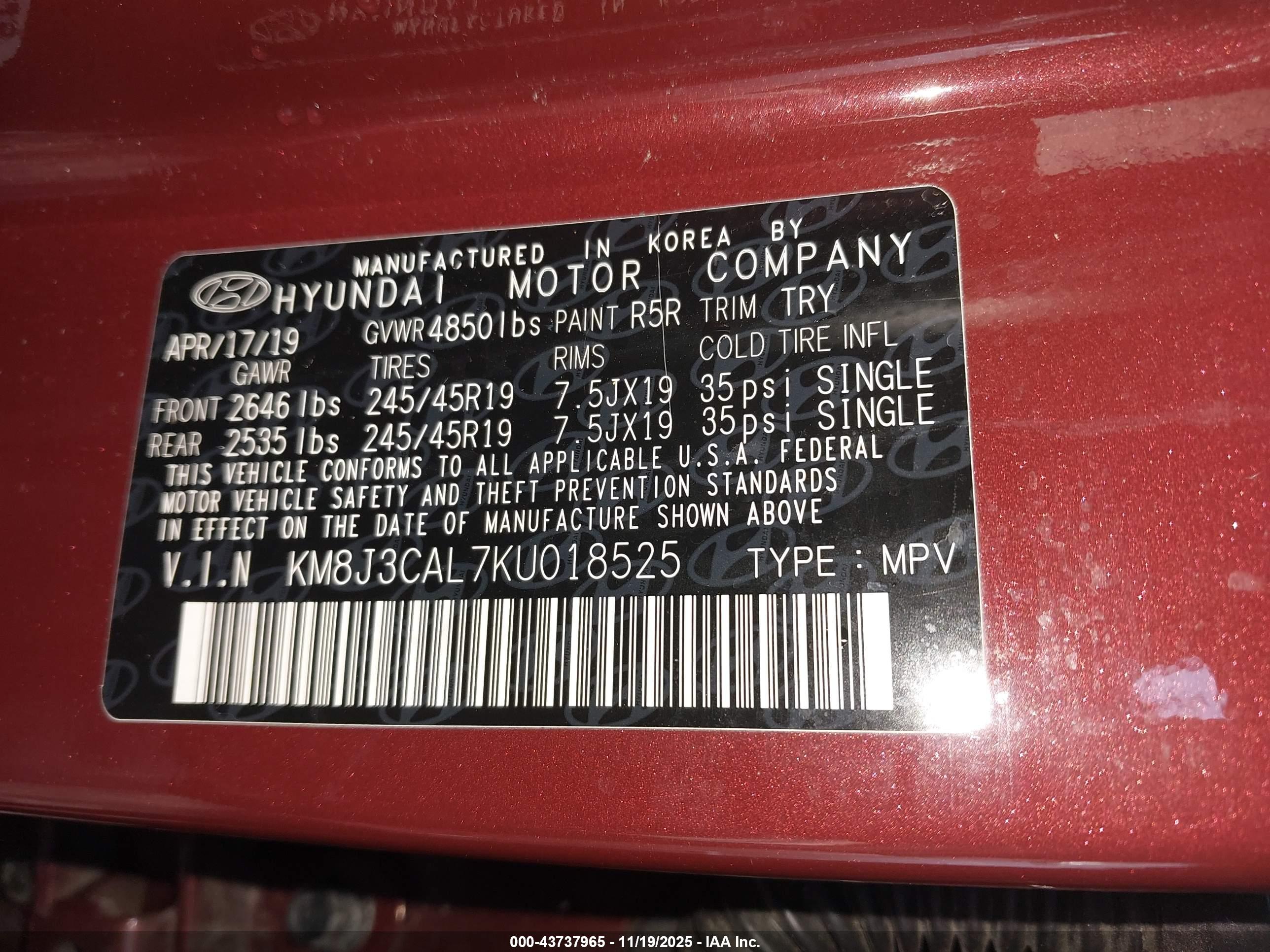 HYUNDAI TUCSON image 9
