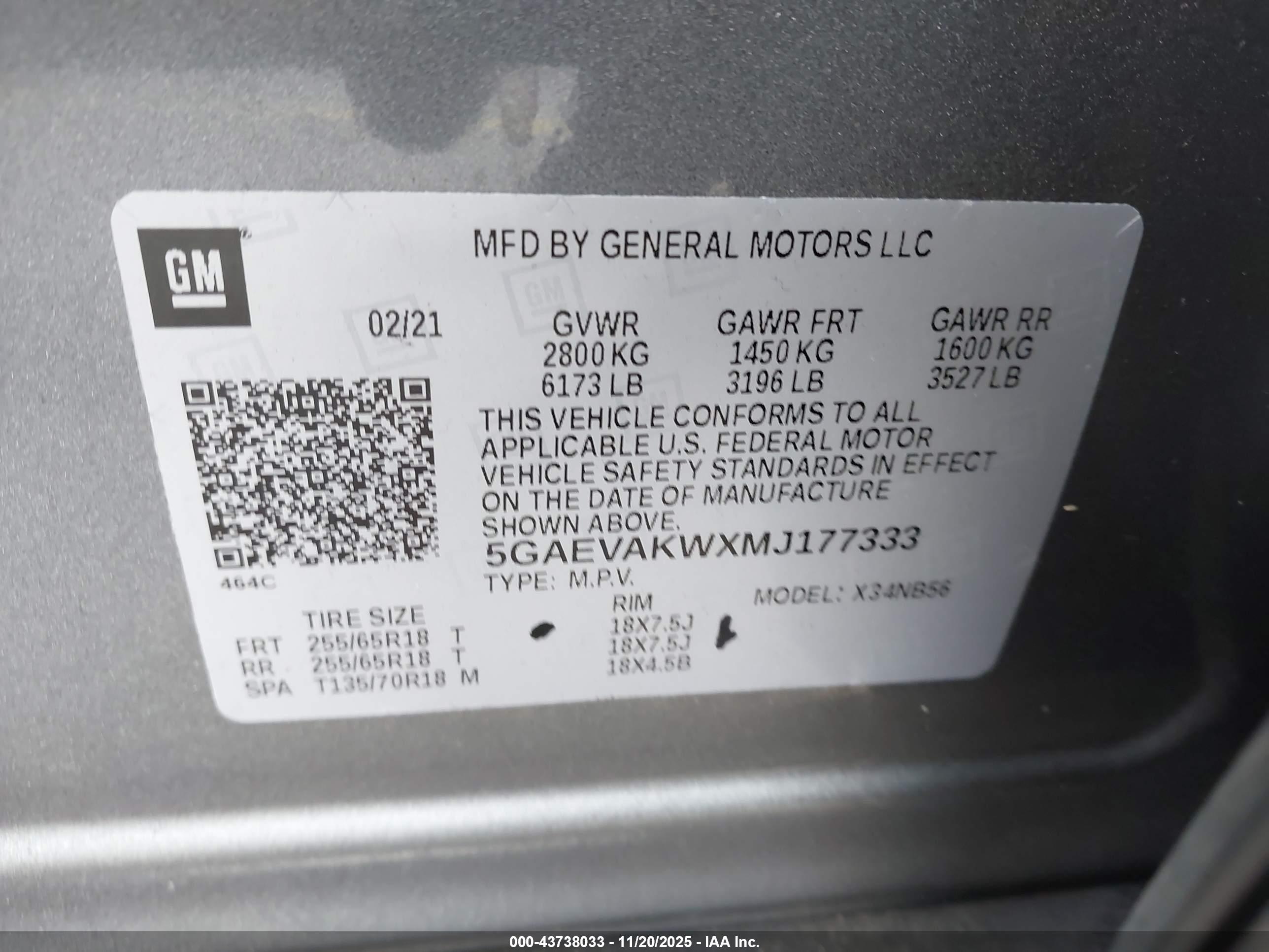BUICK ENCLAVE image 9