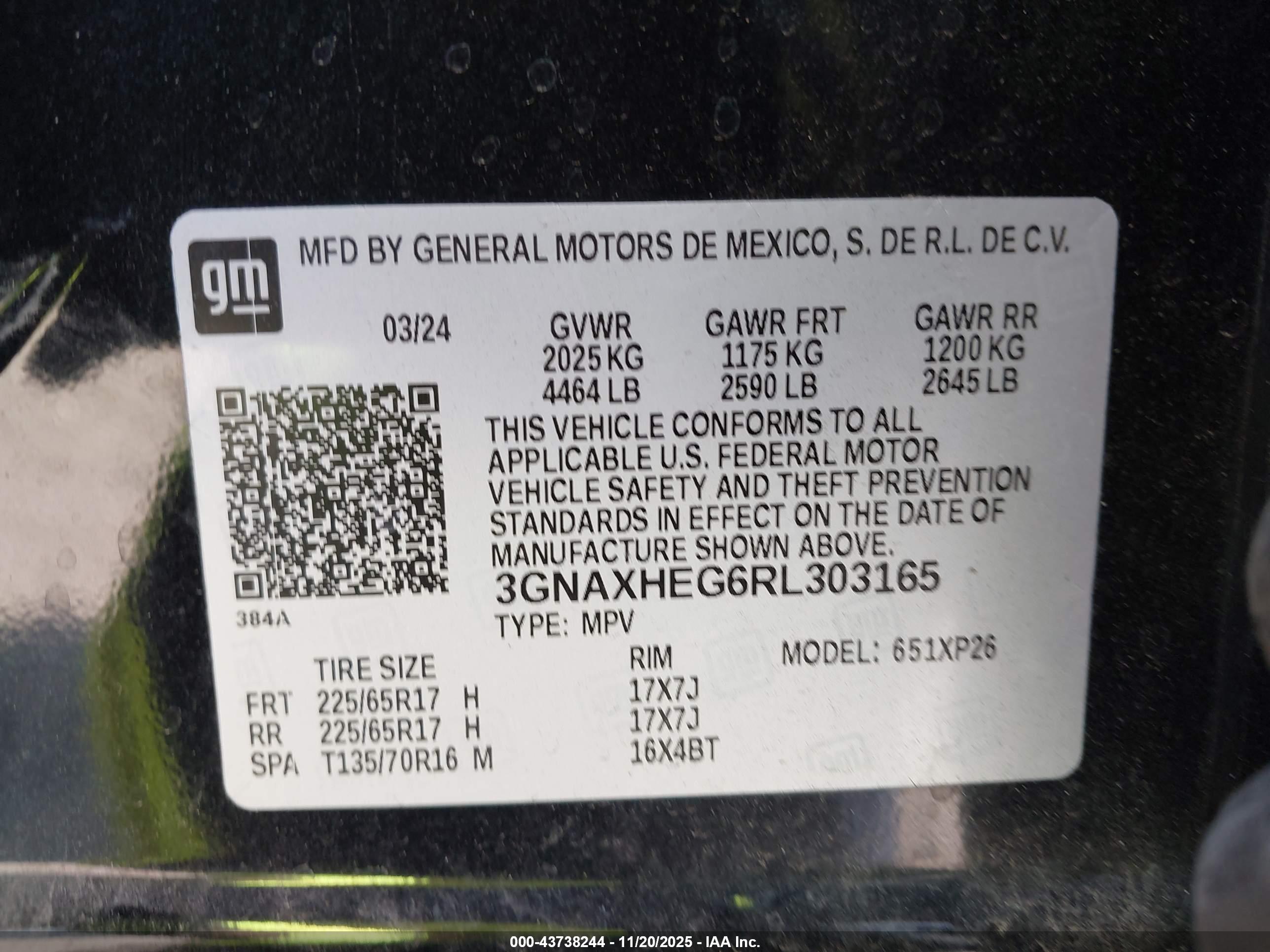 CHEVROLET EQUINOX image 9