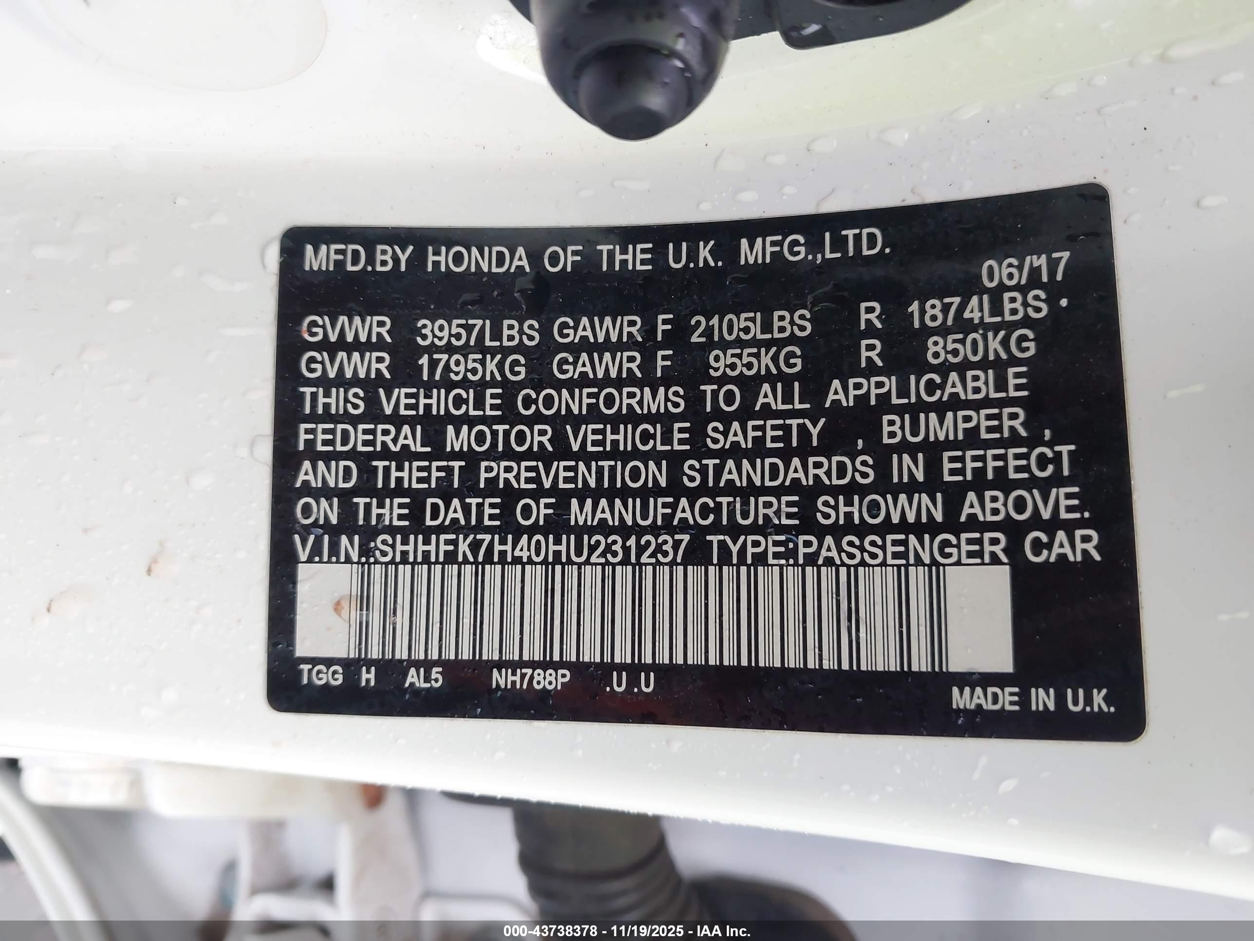 HONDA CIVIC image 9