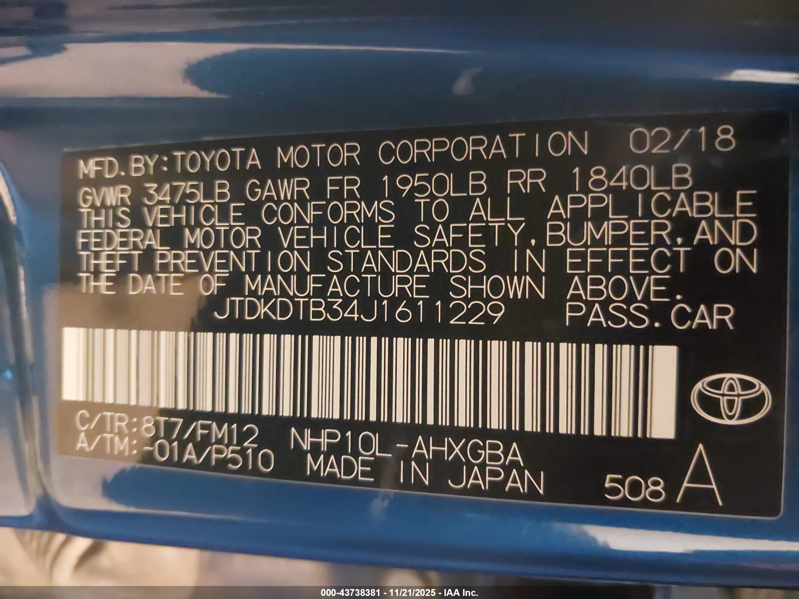 TOYOTA PRIUS image 9