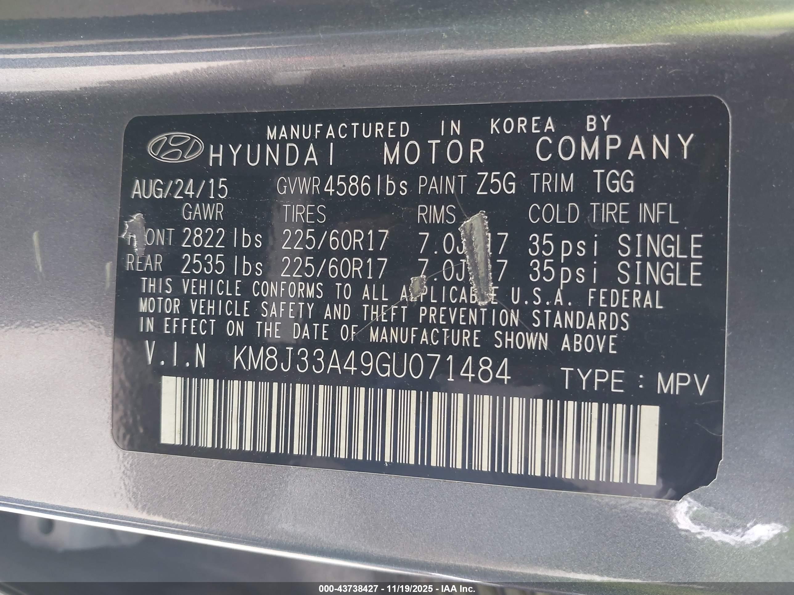 HYUNDAI TUCSON image 9