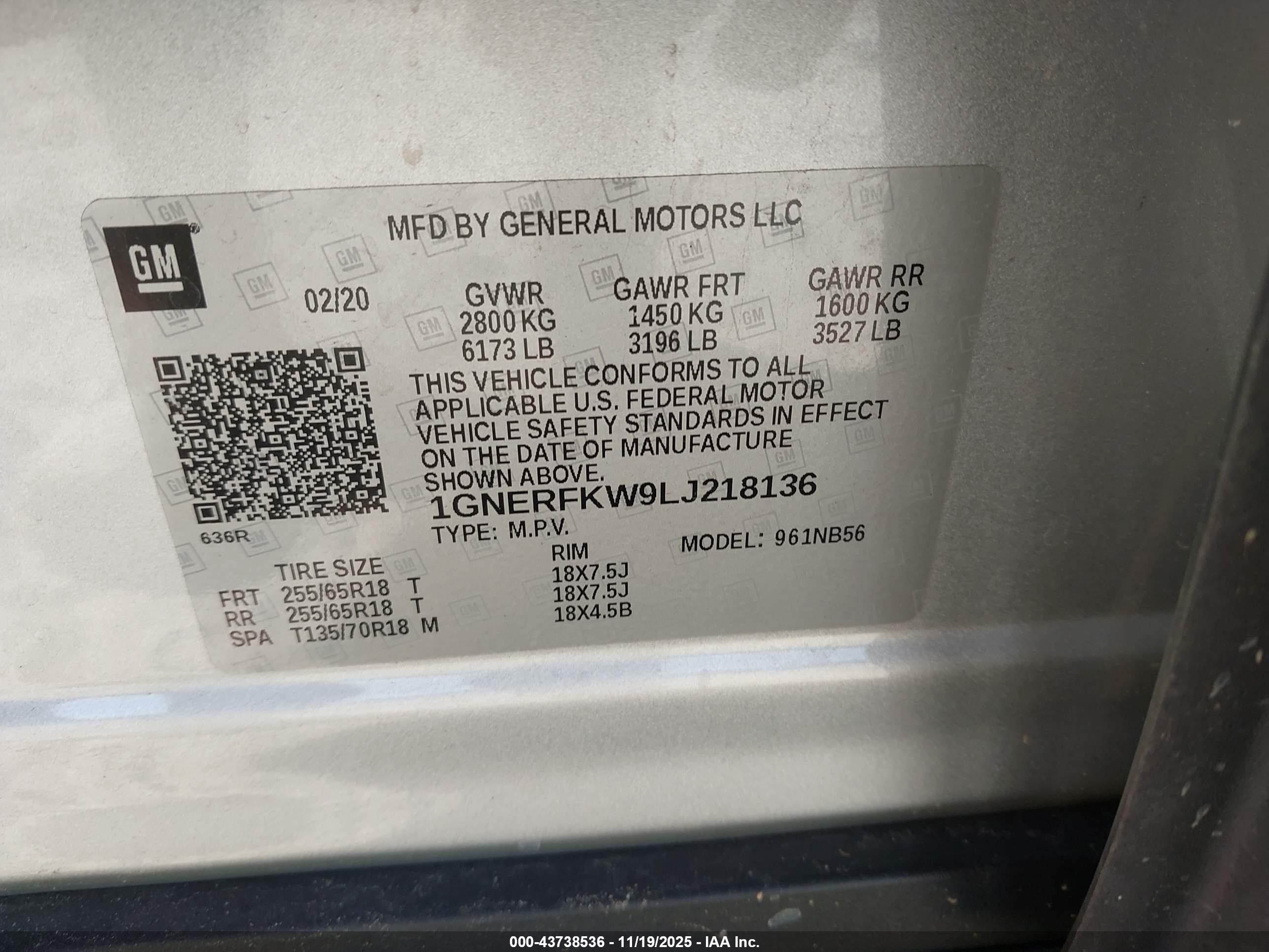 CHEVROLET TRAVERSE image 9