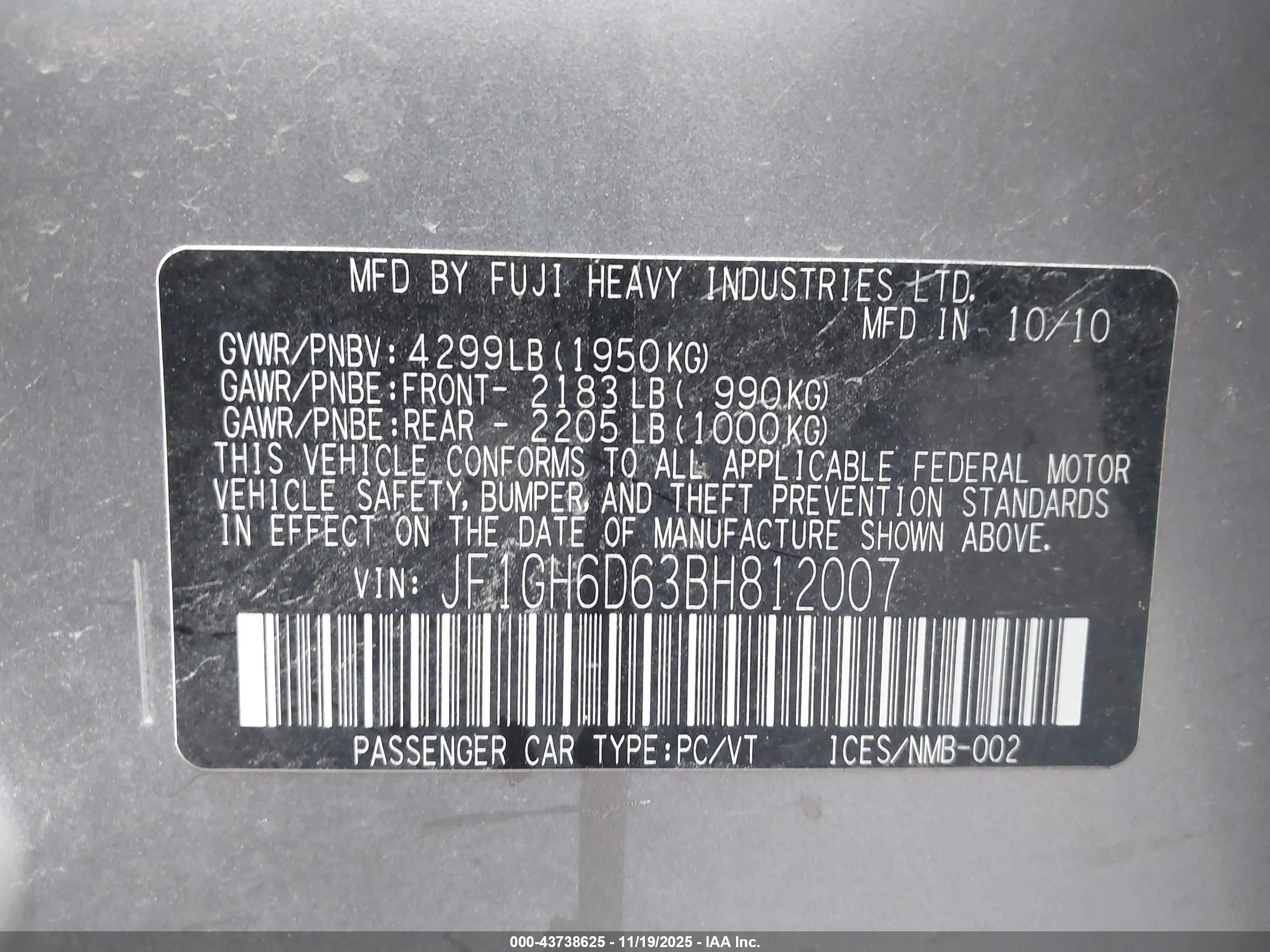 SUBARU IMPREZA image 9