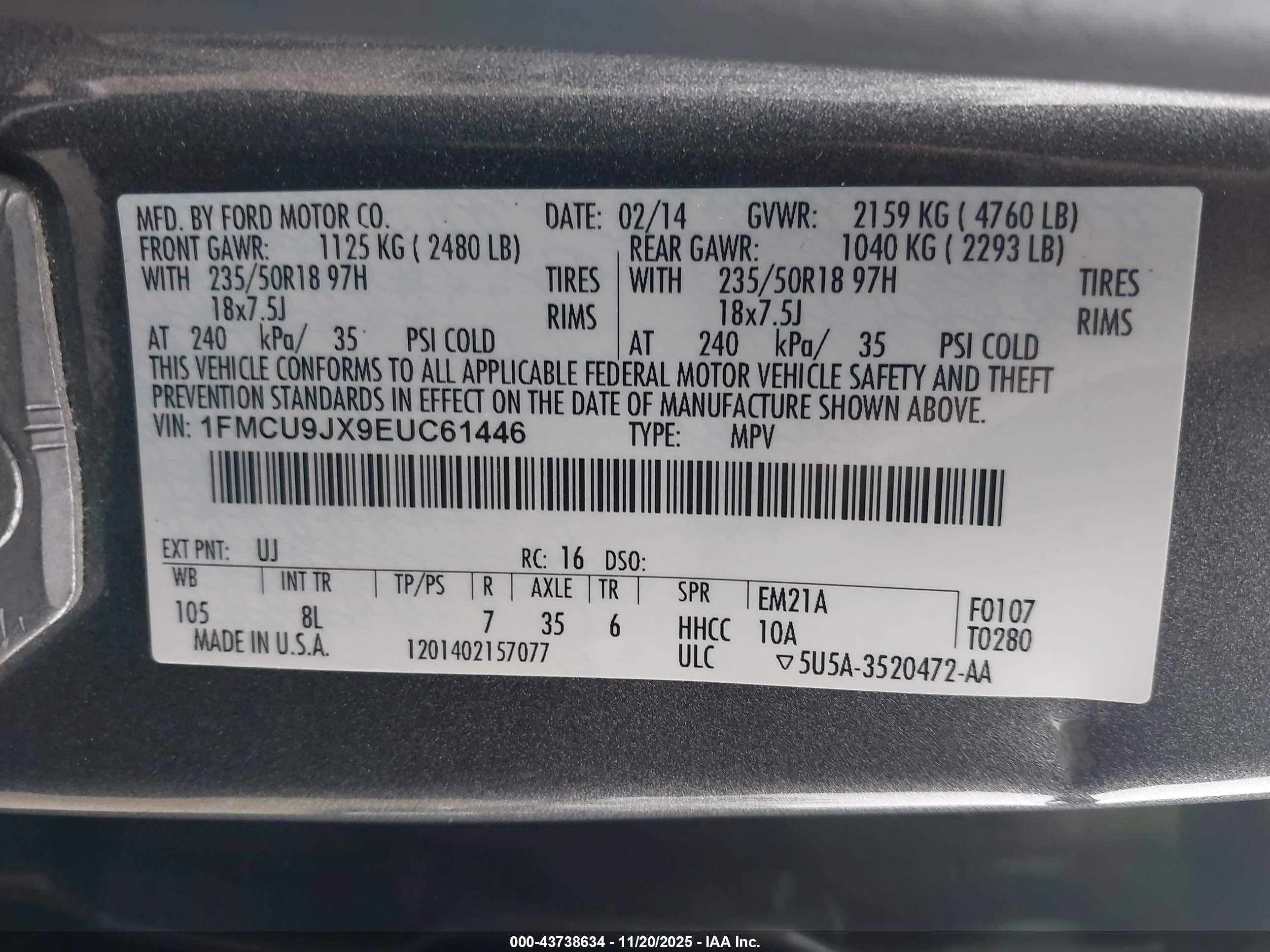 FORD ESCAPE image 9