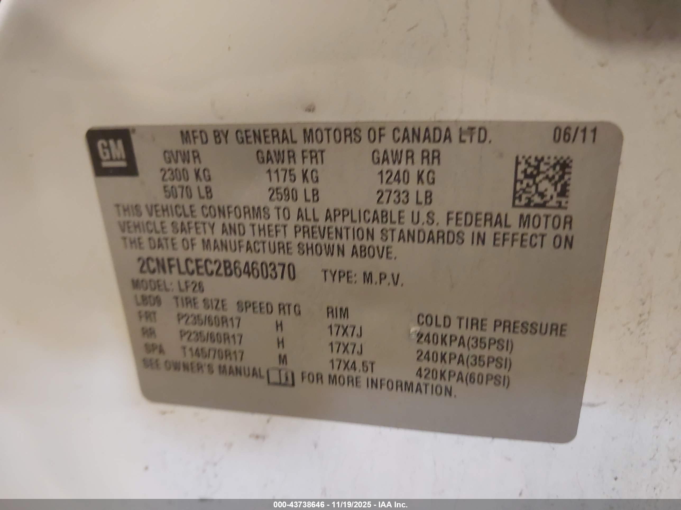 CHEVROLET EQUINOX image 9
