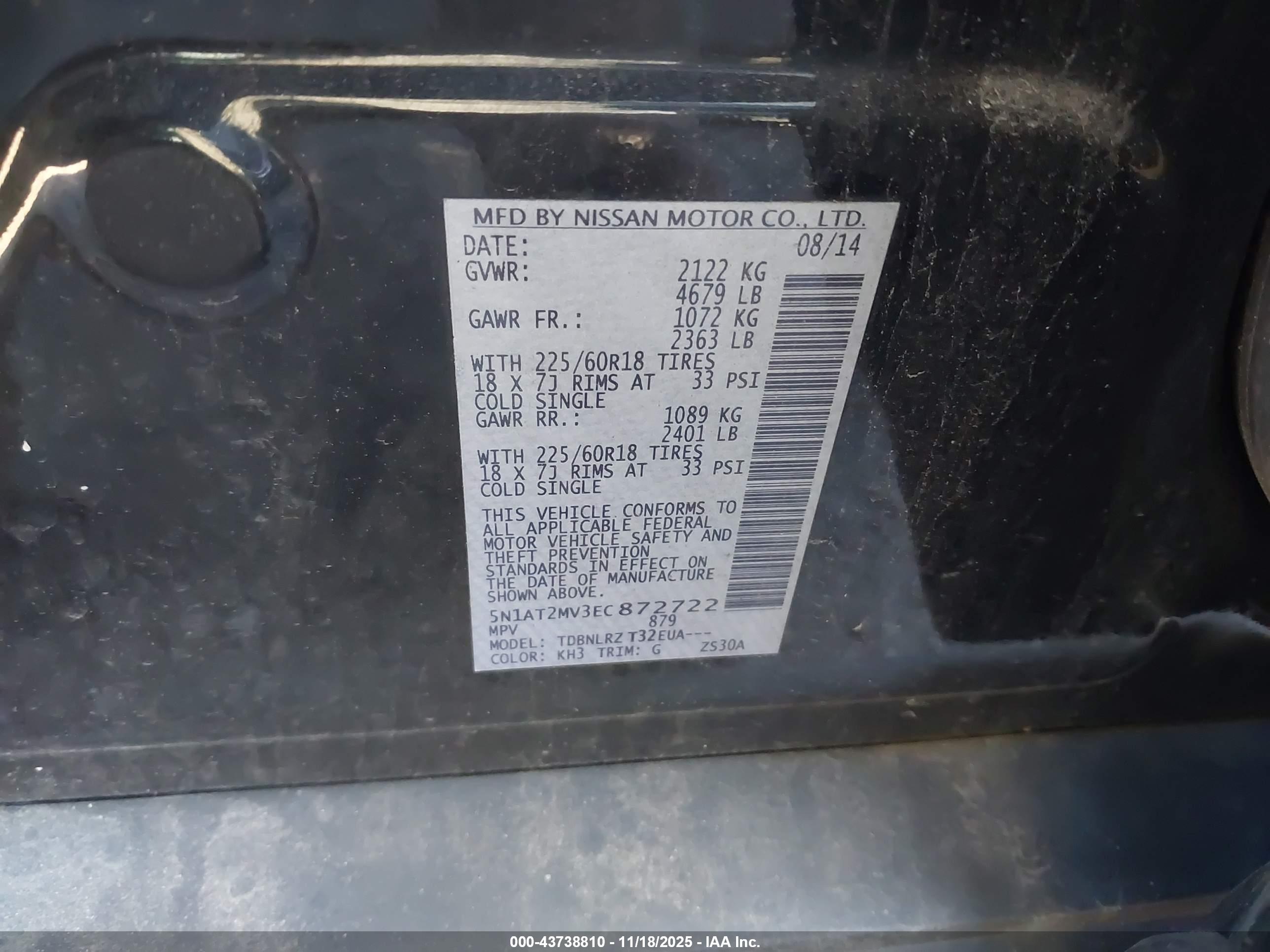 NISSAN ROGUE image 9
