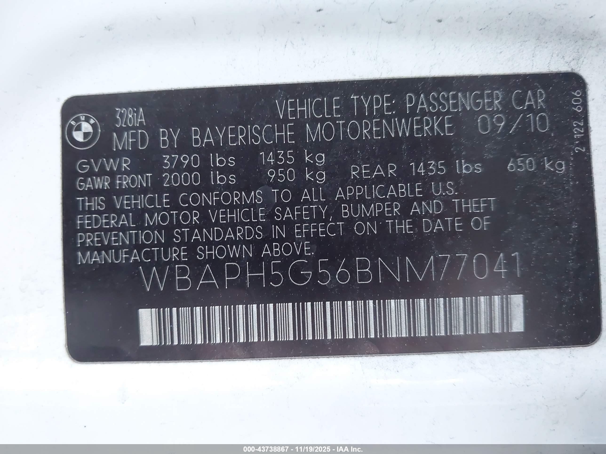 BMW 328I image 9