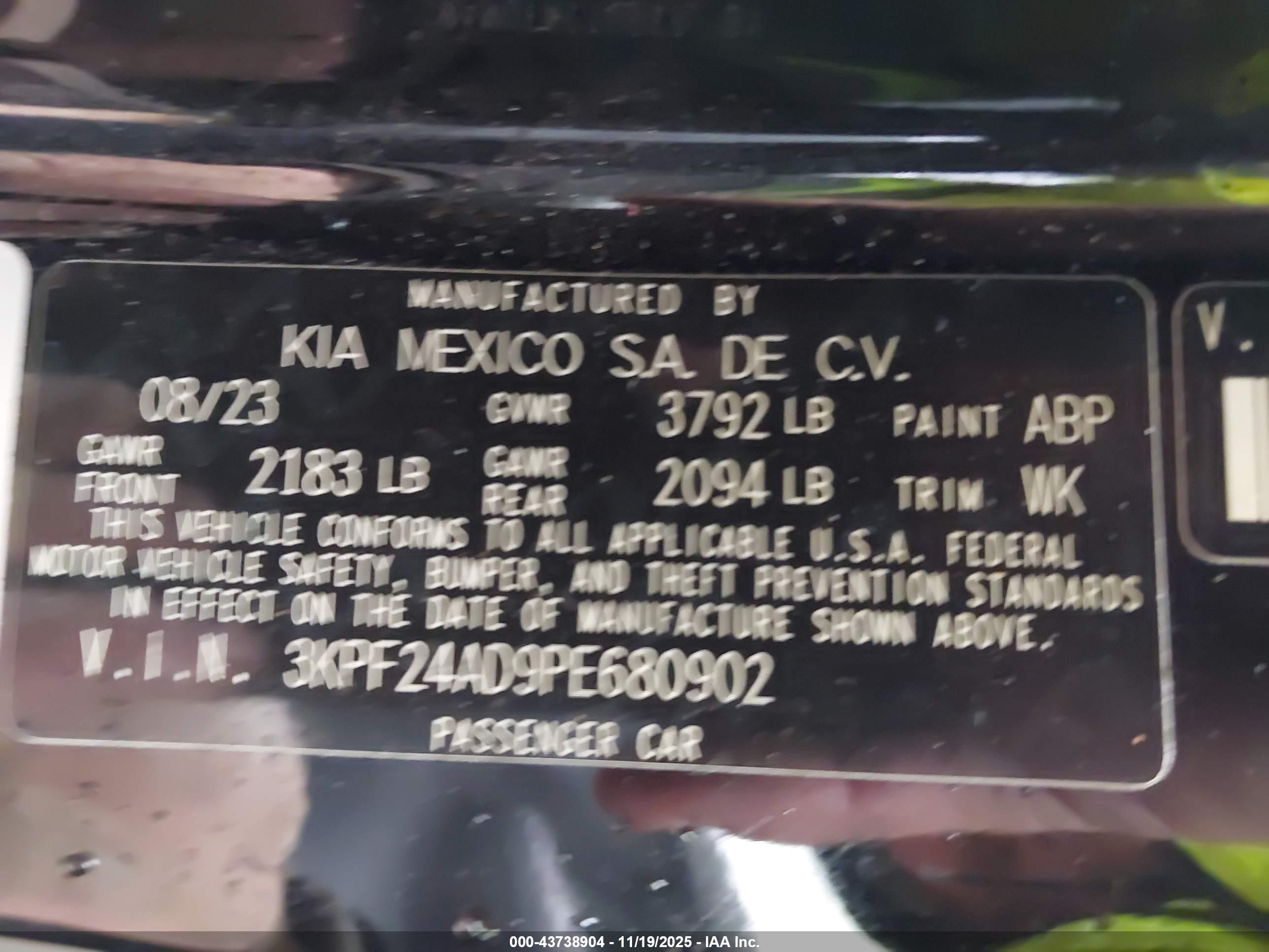 KIA FORTE image 9