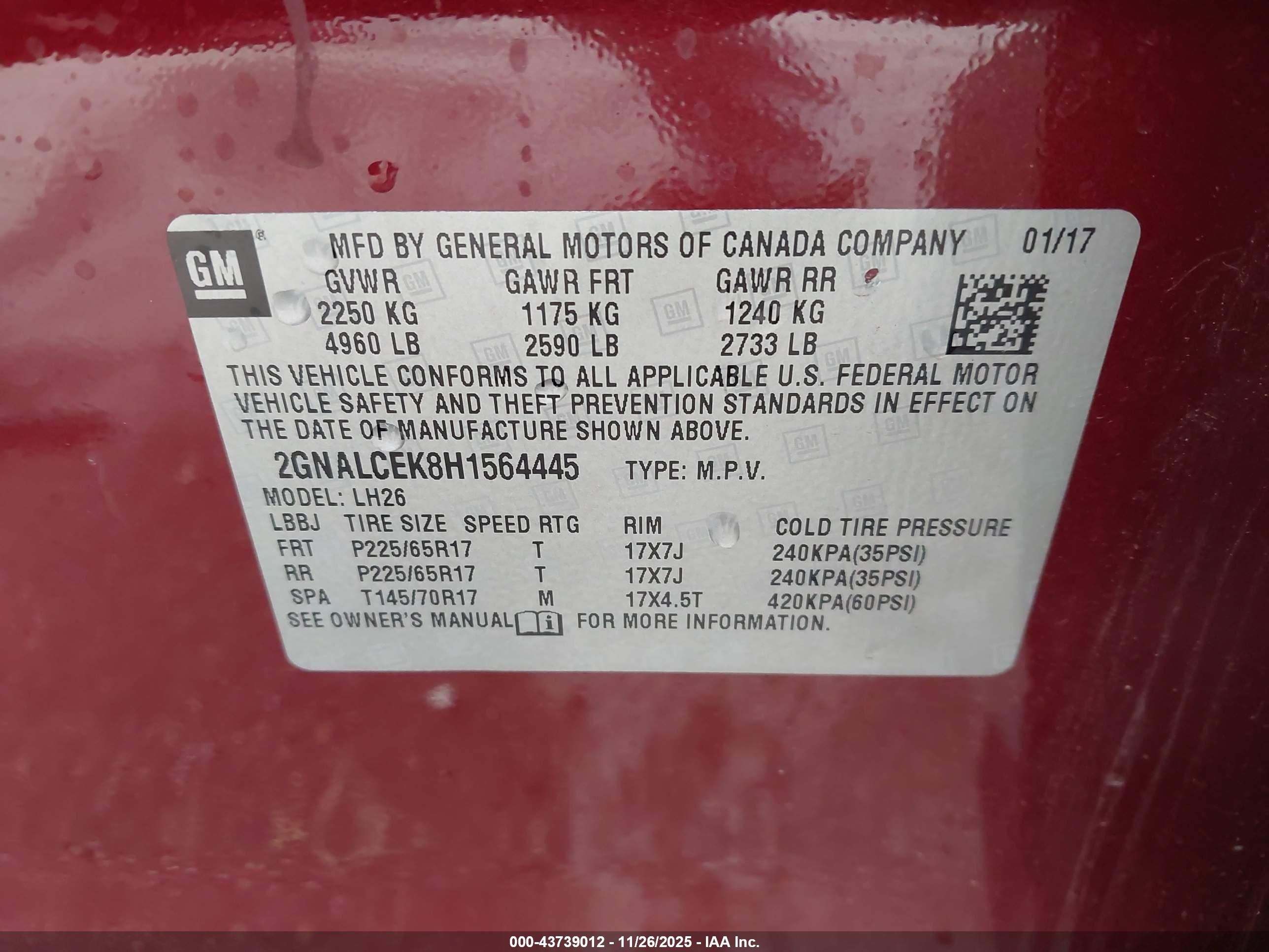 CHEVROLET EQUINOX image 9