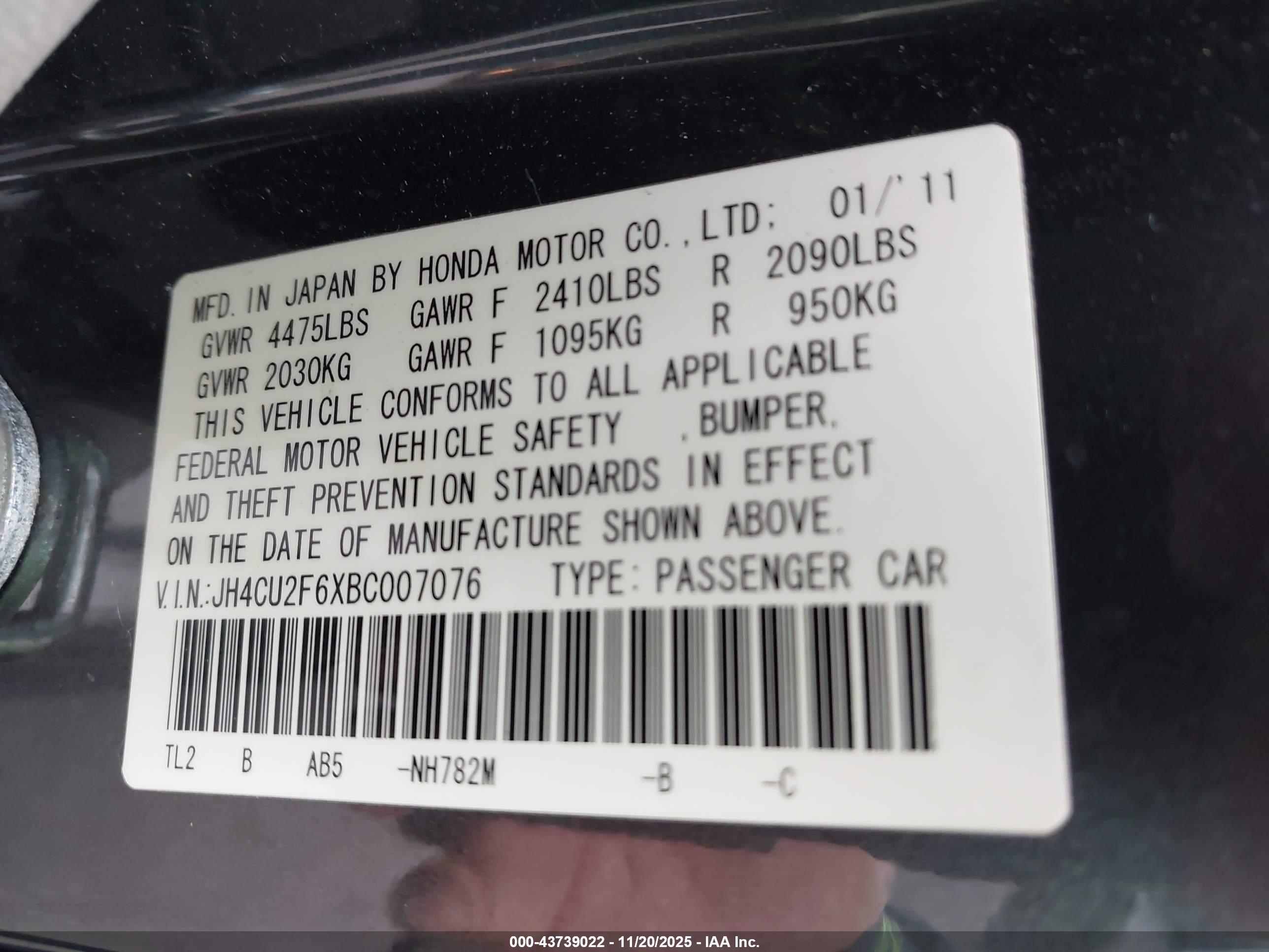 ACURA TSX image 9