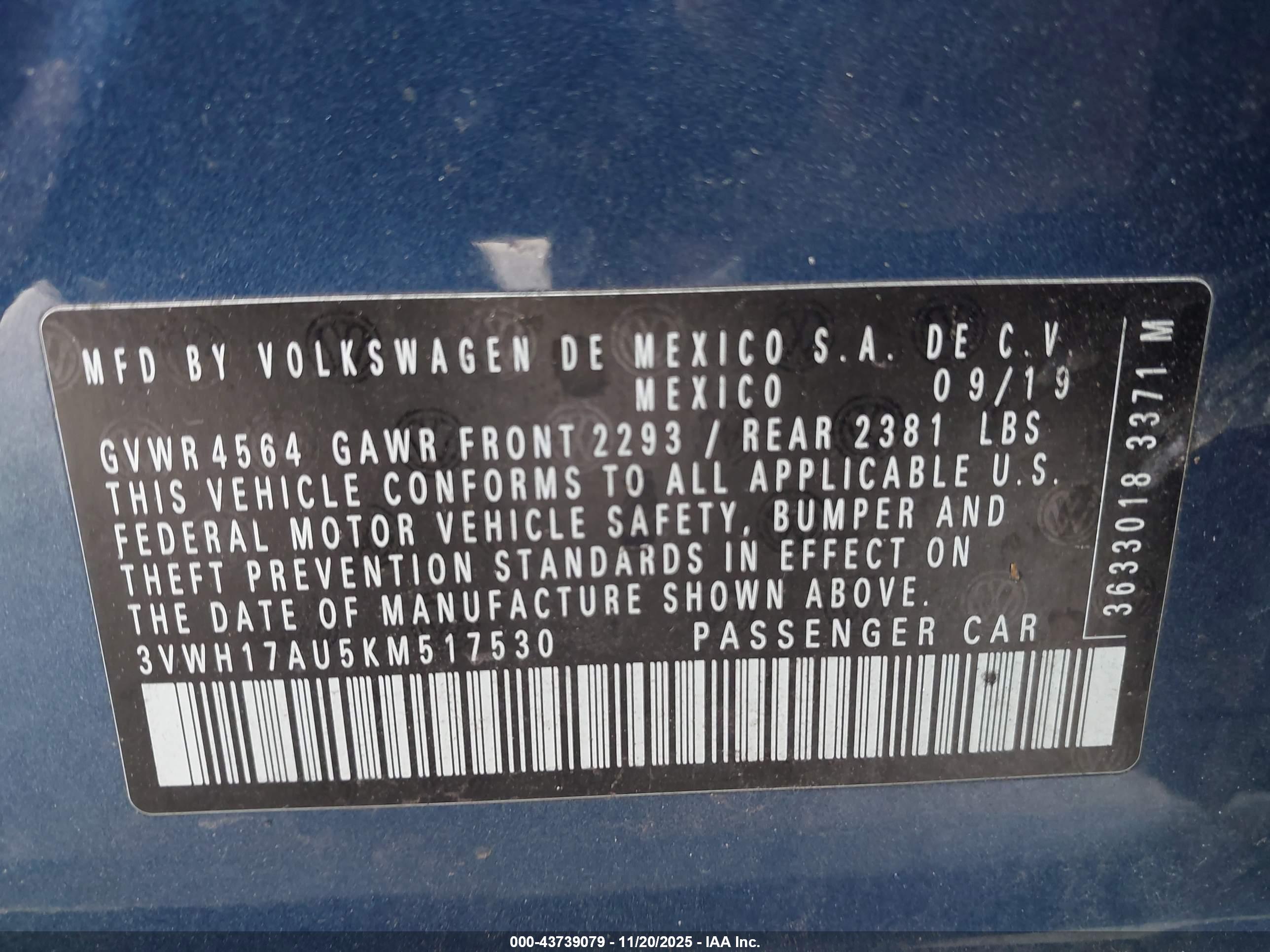 VOLKSWAGEN GOLF image 9