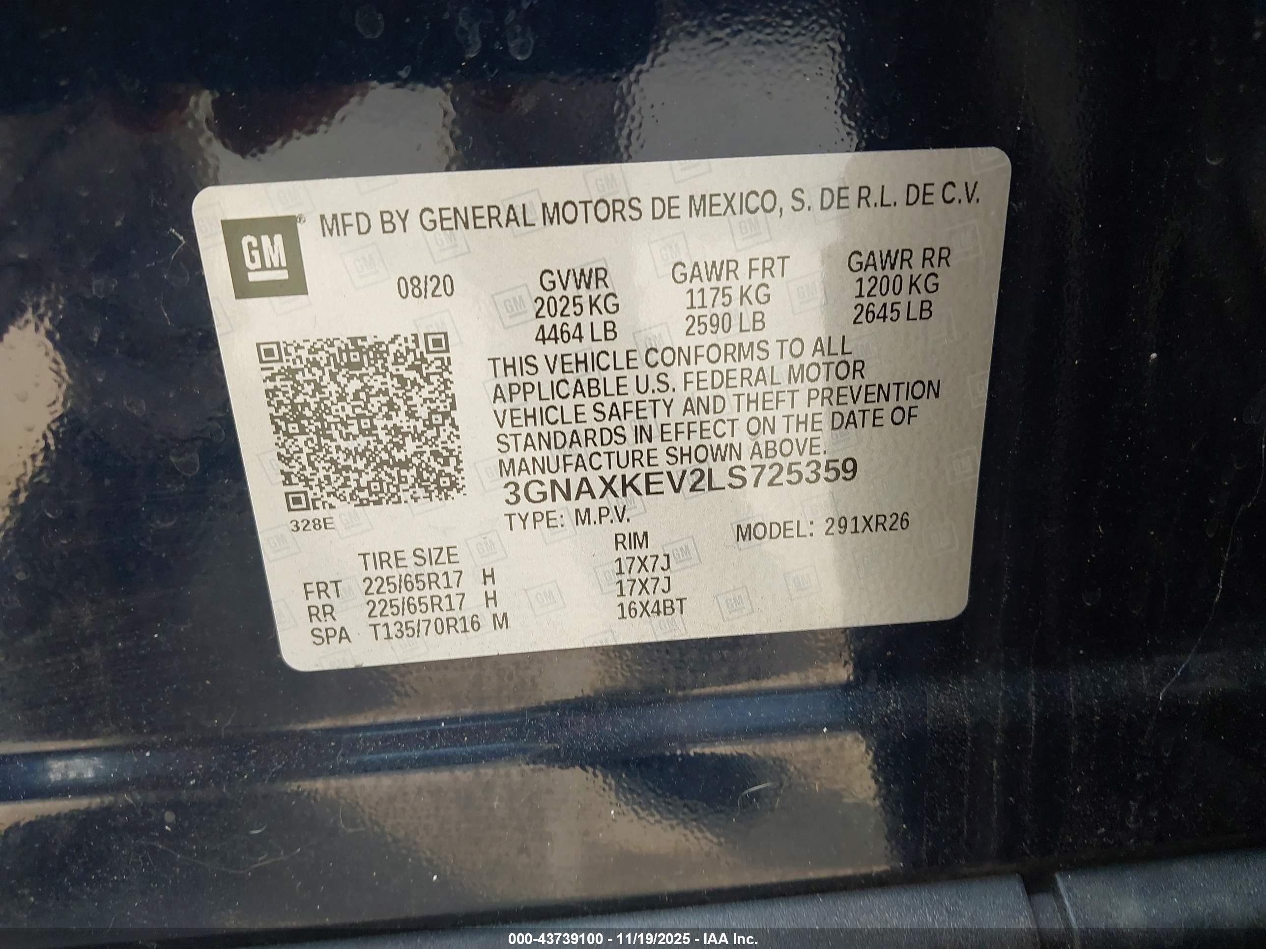 CHEVROLET EQUINOX image 9