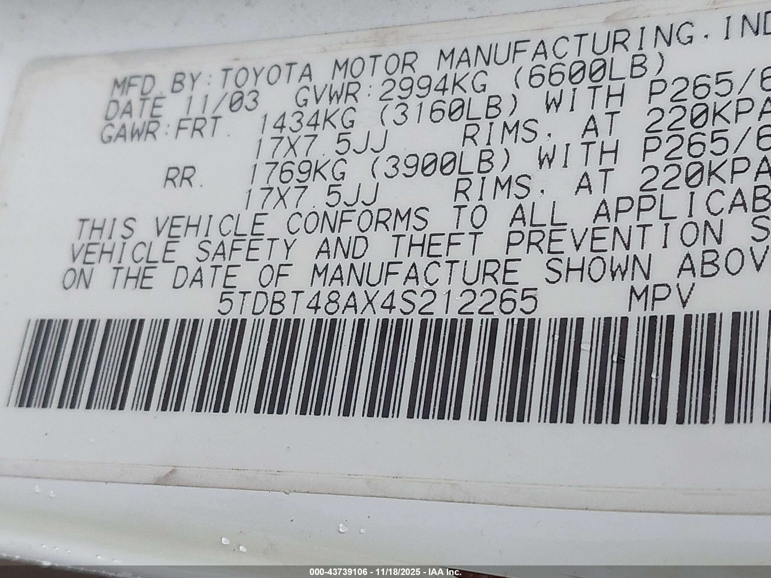TOYOTA SEQUOIA image 9