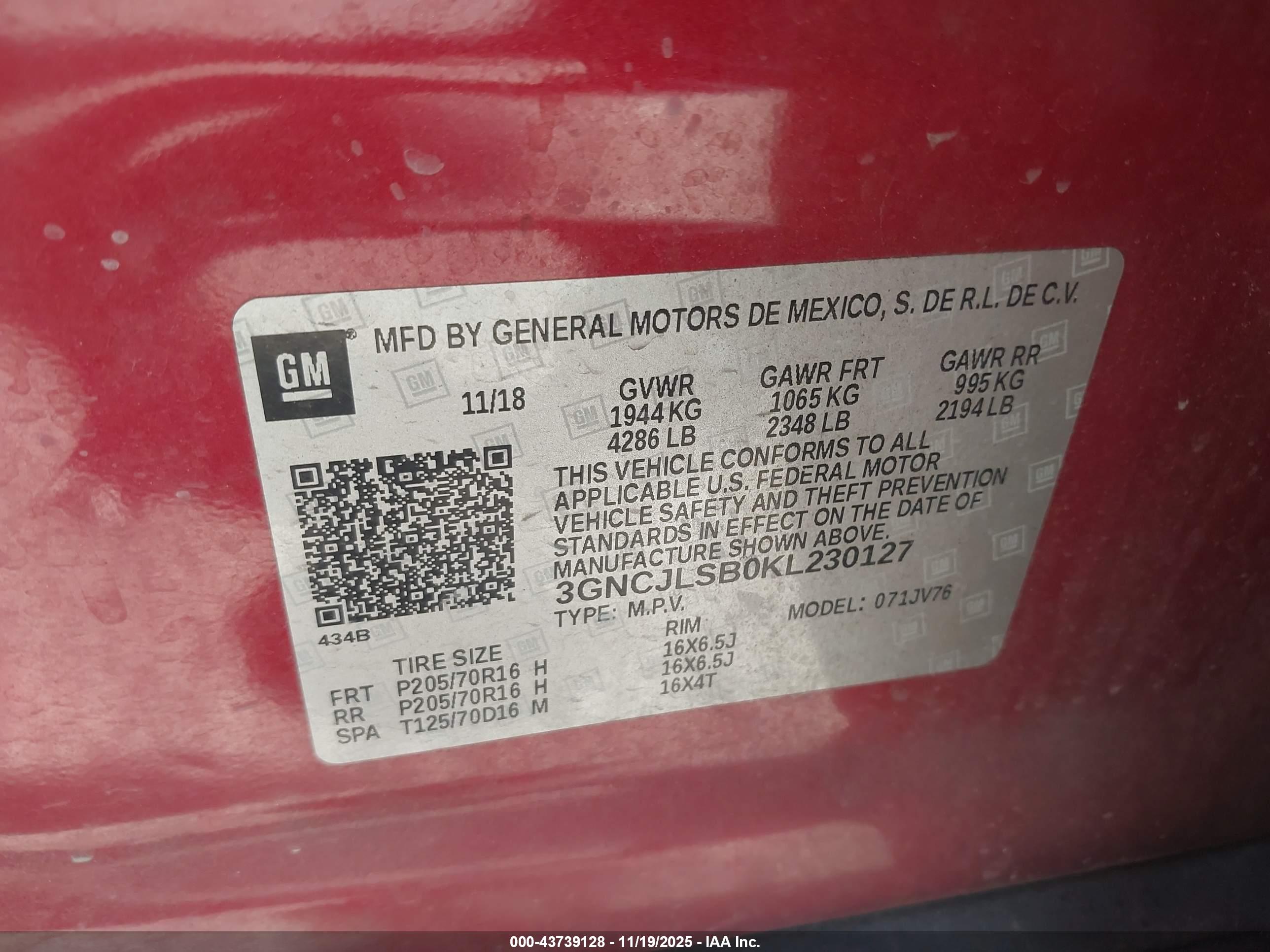 CHEVROLET TRAX image 9
