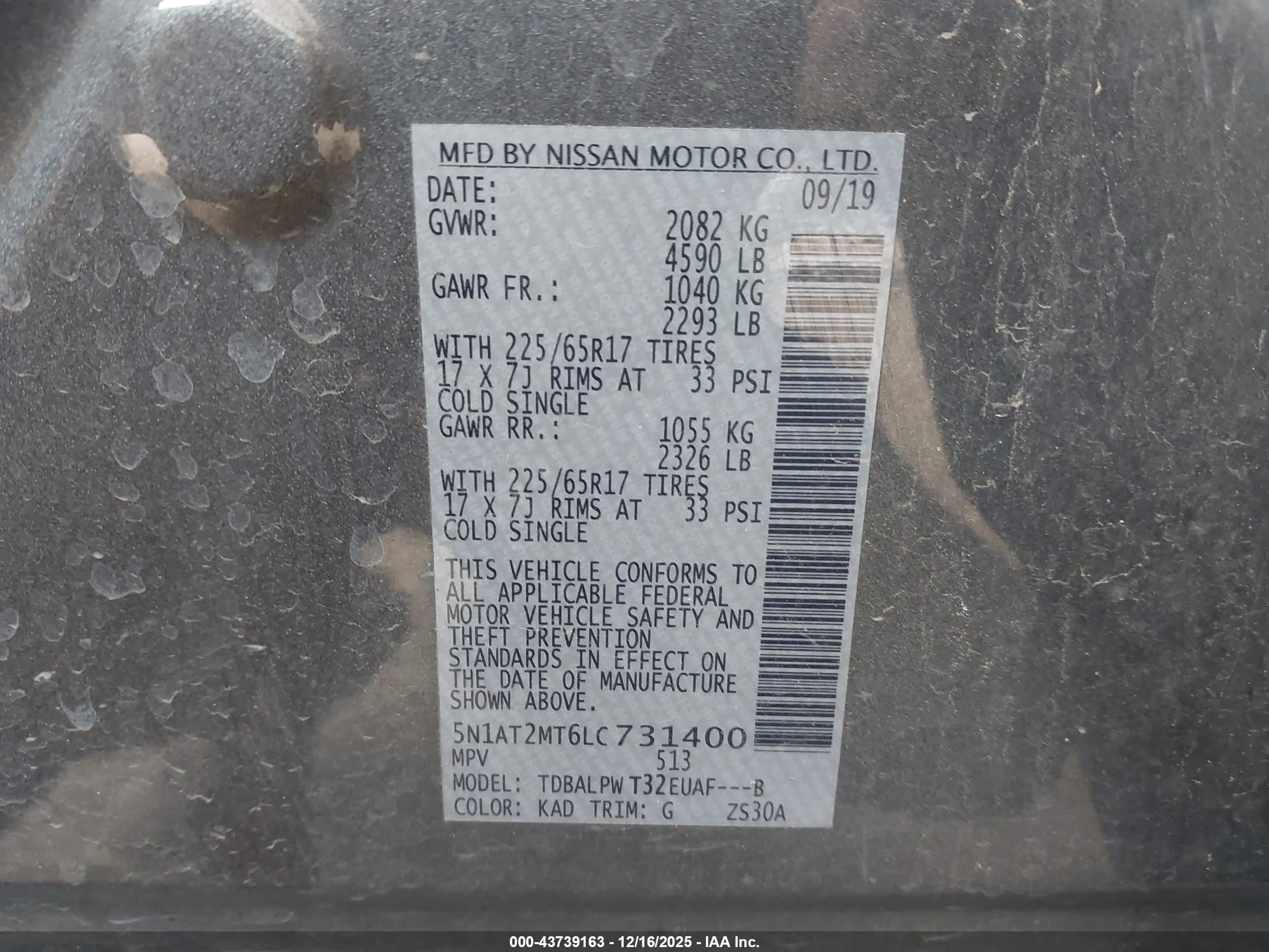 NISSAN ROGUE image 9