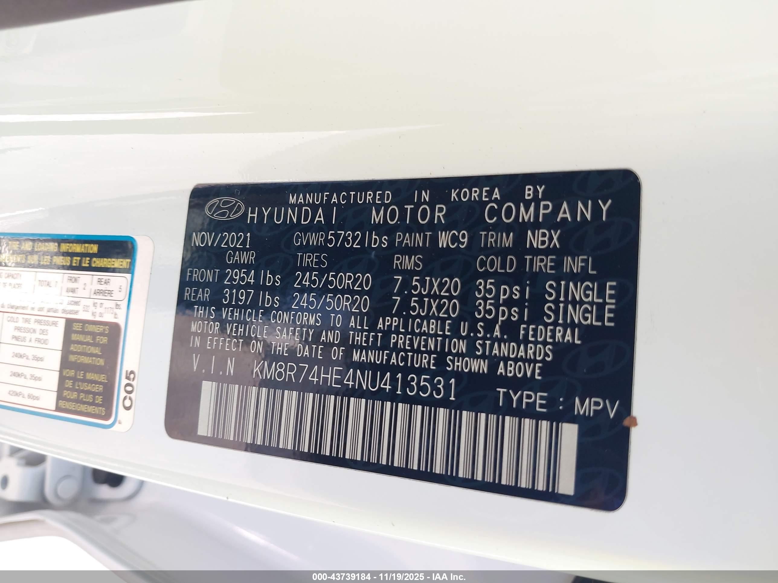 HYUNDAI PALISADE image 9