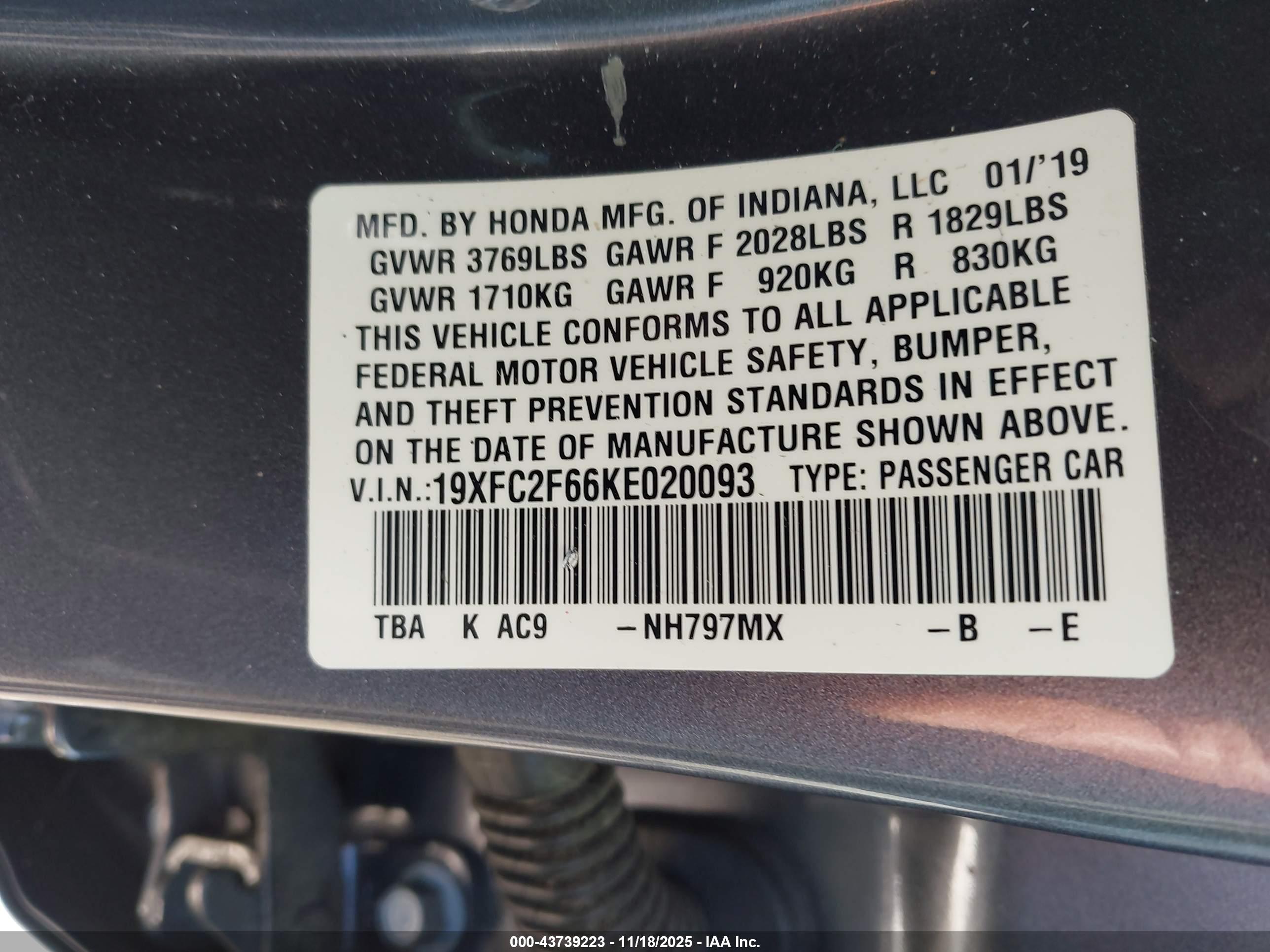 HONDA CIVIC image 9