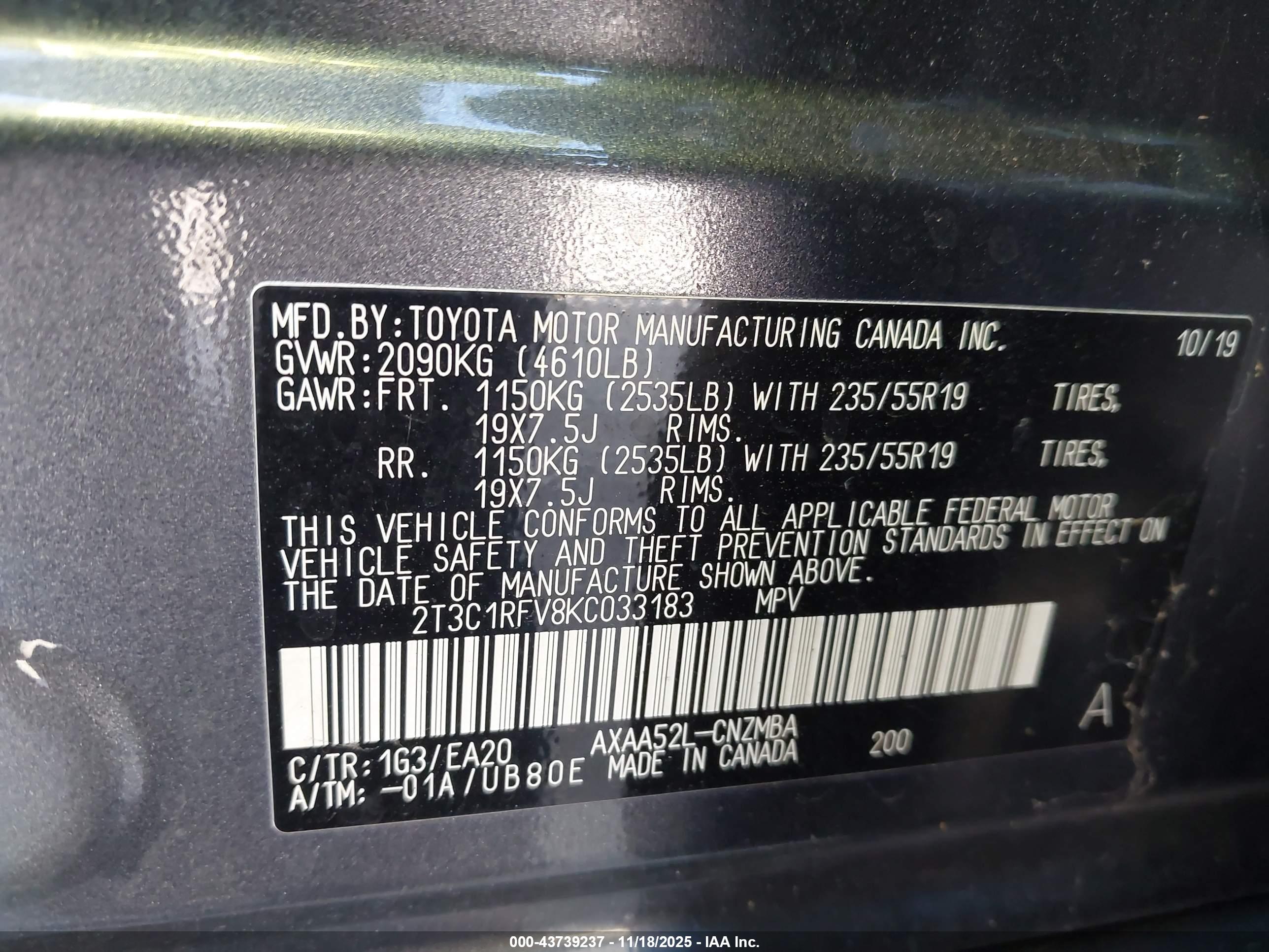 TOYOTA RAV4 image 9