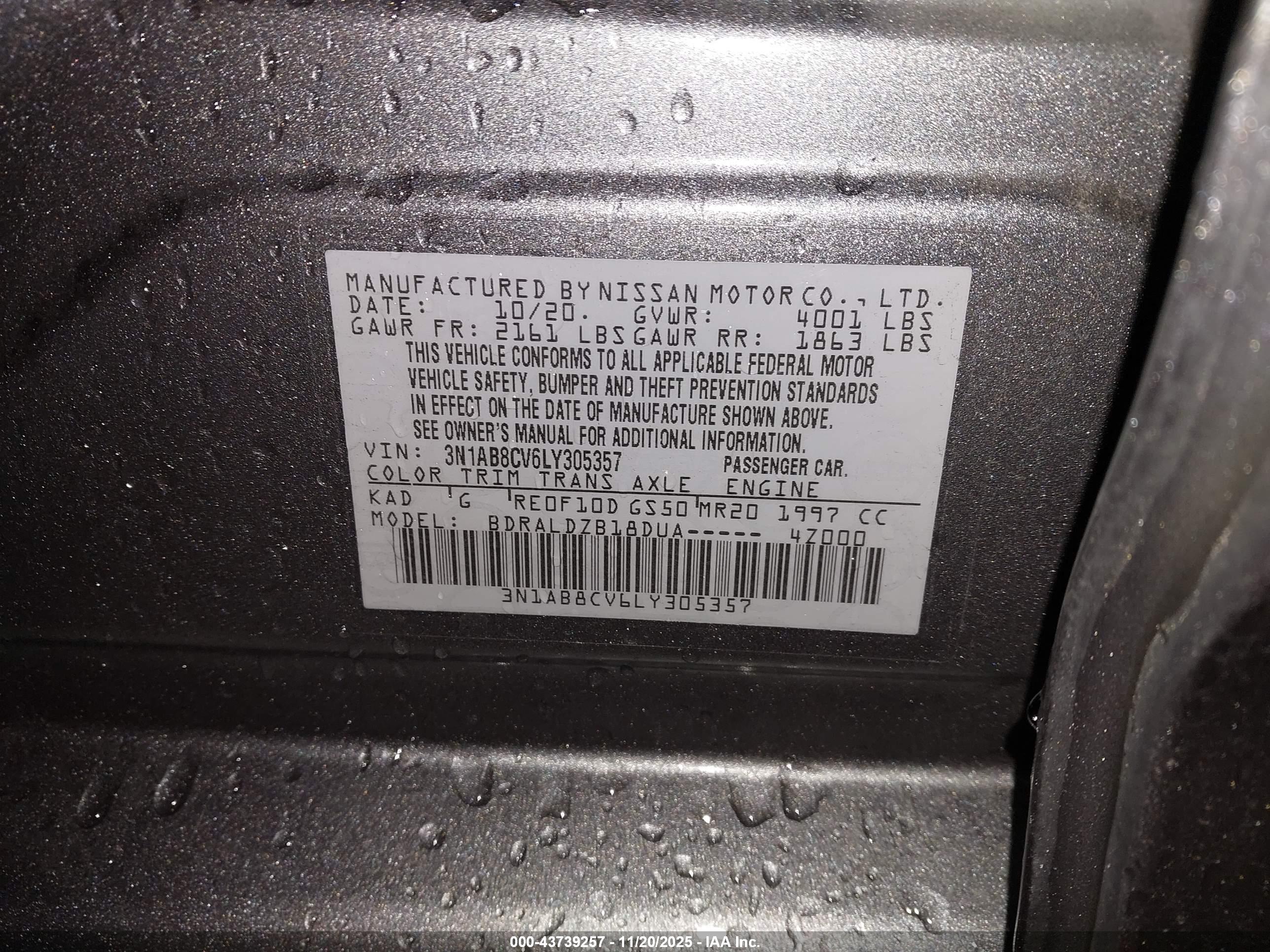 NISSAN SENTRA image 9